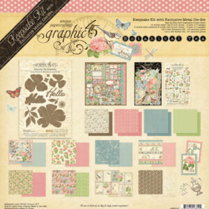 Graphic 45 Botanical Tea Keepsake Kit