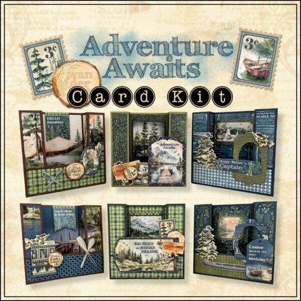 Graphic 45 Card Class Series - Adventure Awaits Card Kit