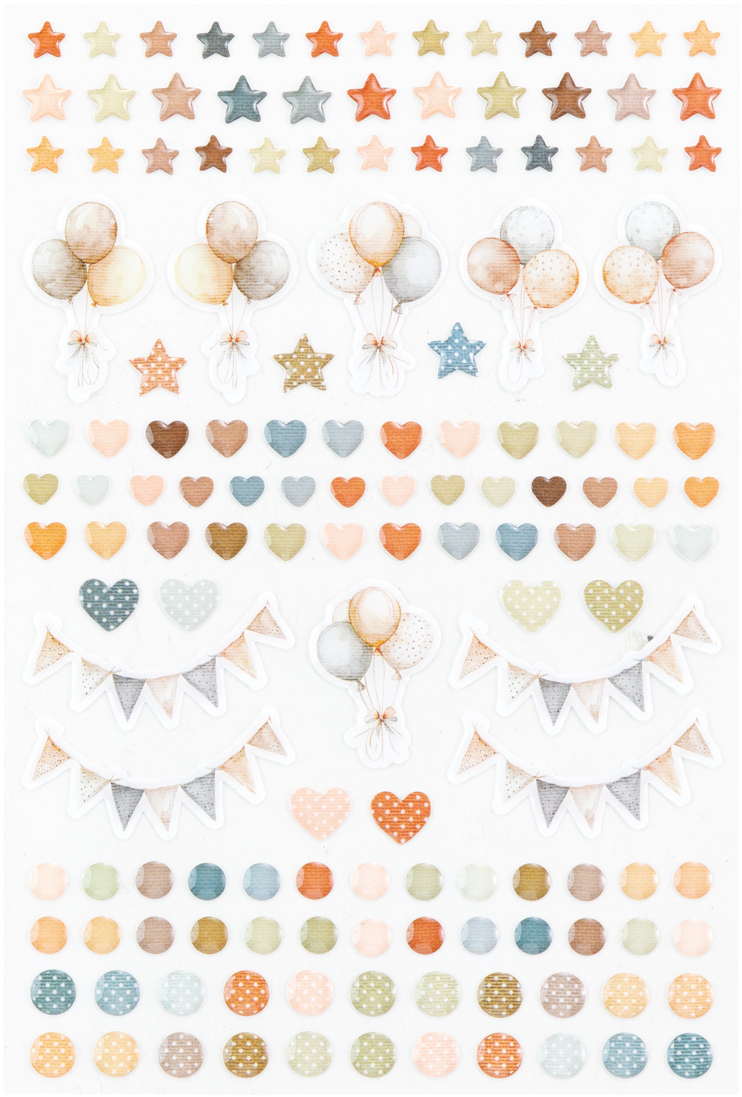 Little Dreamer/Little Celebrations - Epoxy Stickers