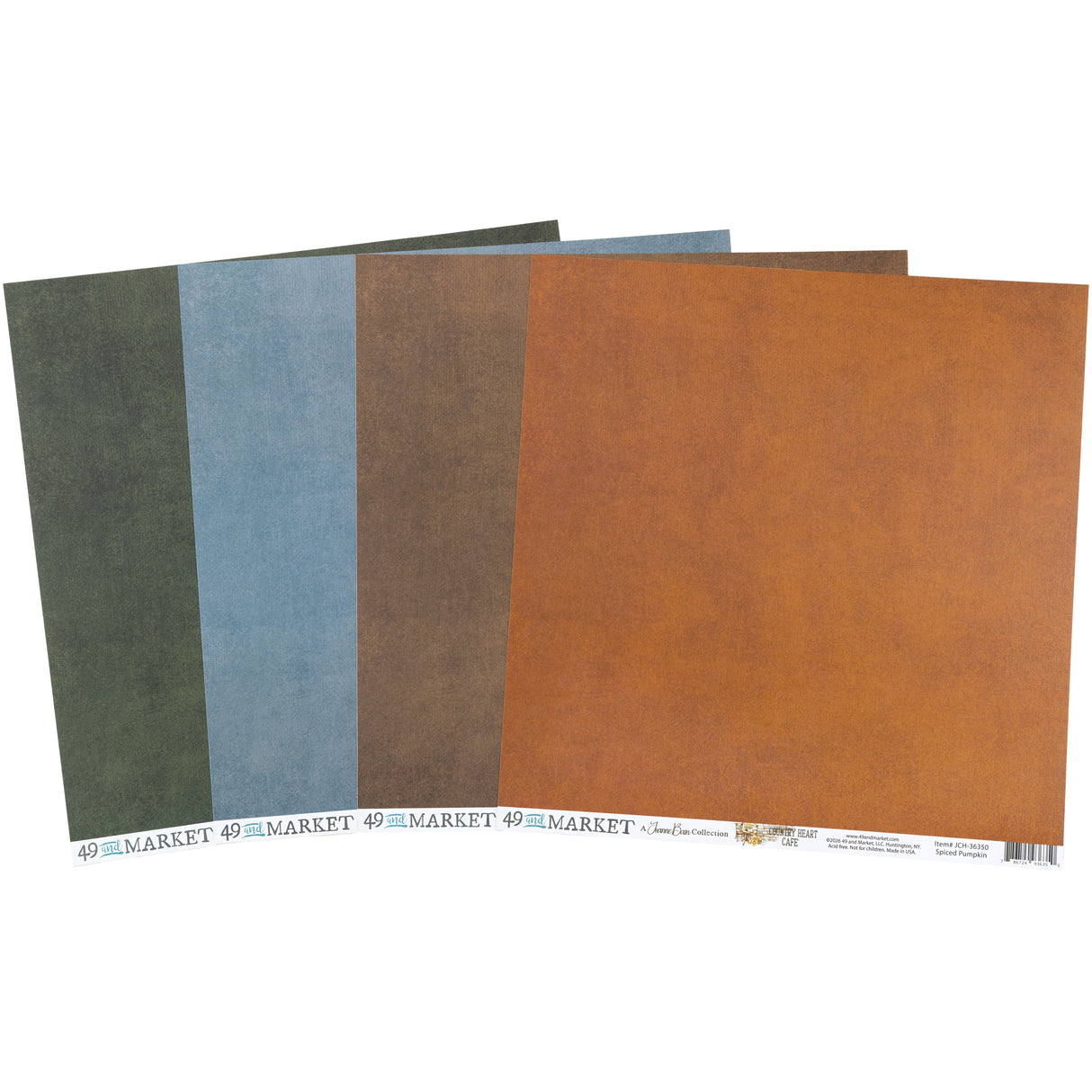 49 and Market - Country Heart Café 12x12 Solids Collection Pack **PRE-ORDER**