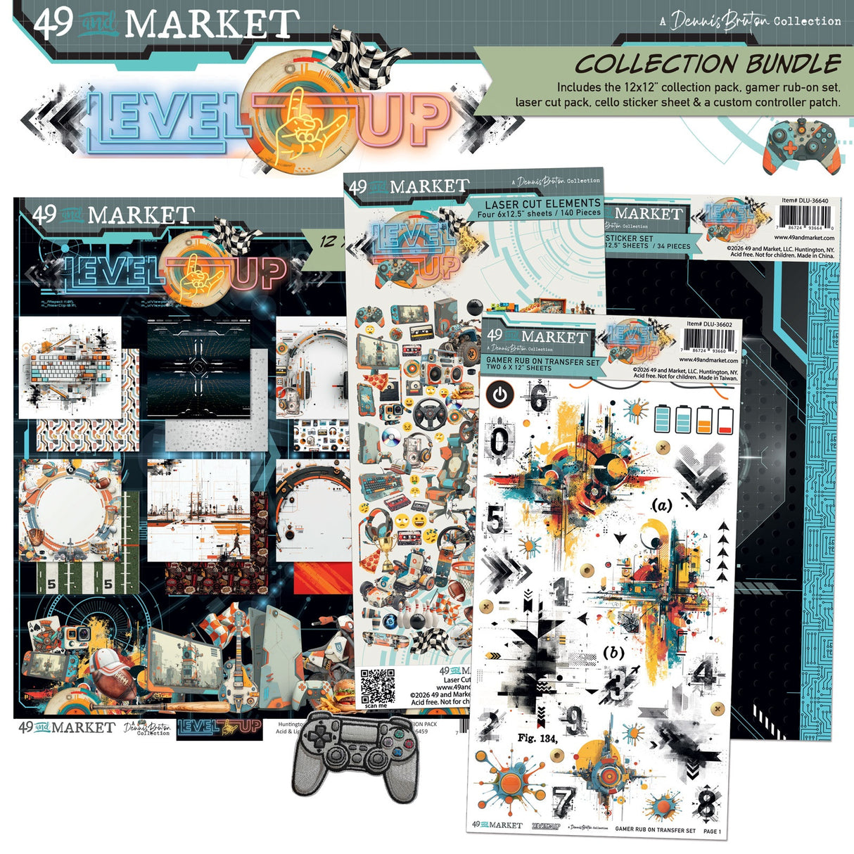 49 and Market - Level Up Collection Bundle with Patch **PRE-ORDER**