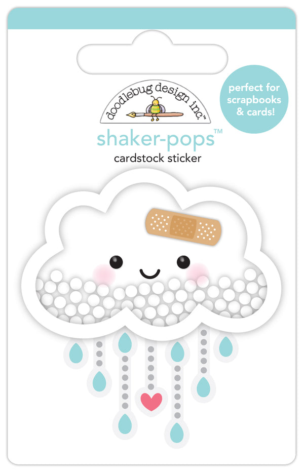 Shaker-Pops - 3D Cardstock Sticker -Under the Weather
