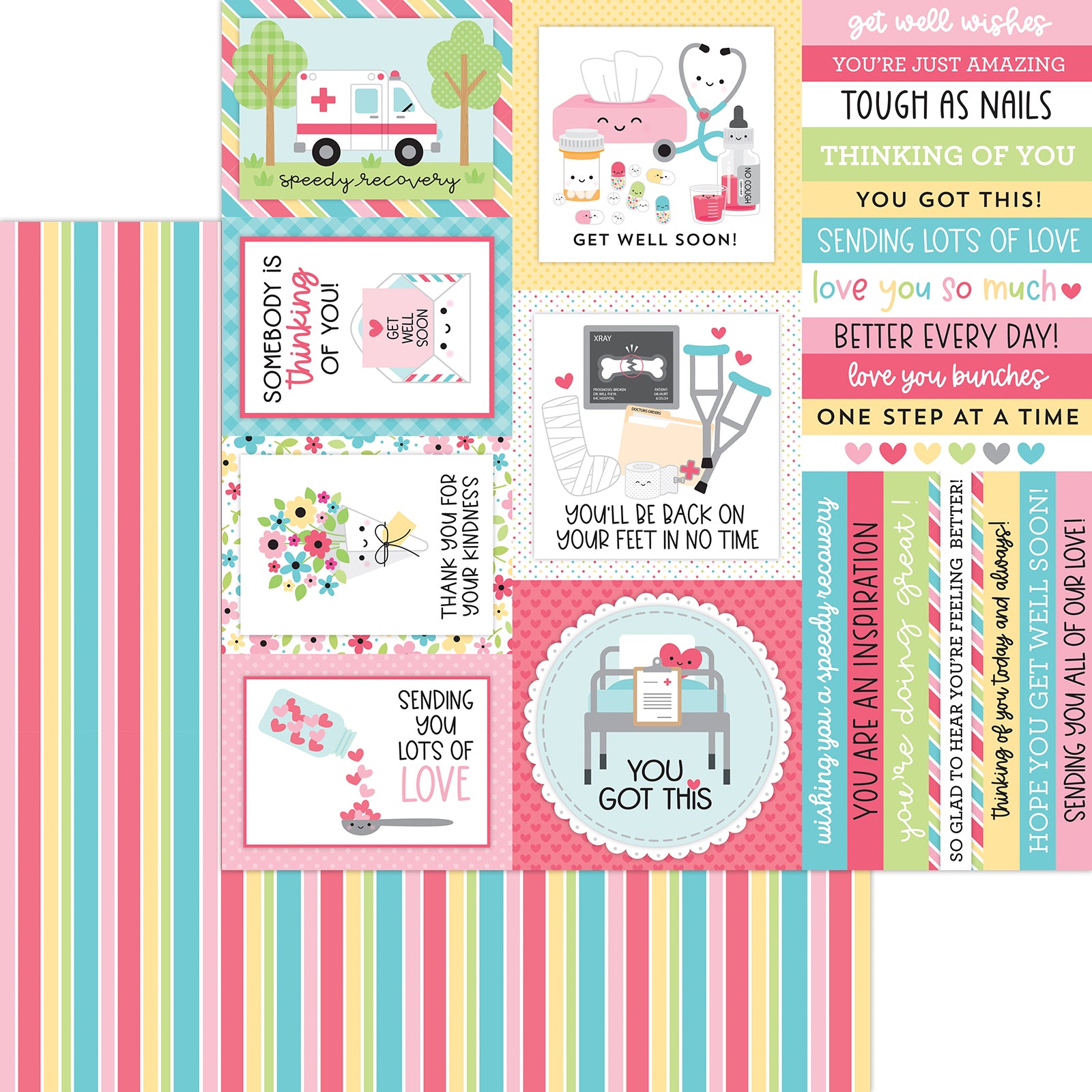 Happy Healing Collection - 12 x 12 Paper Pack