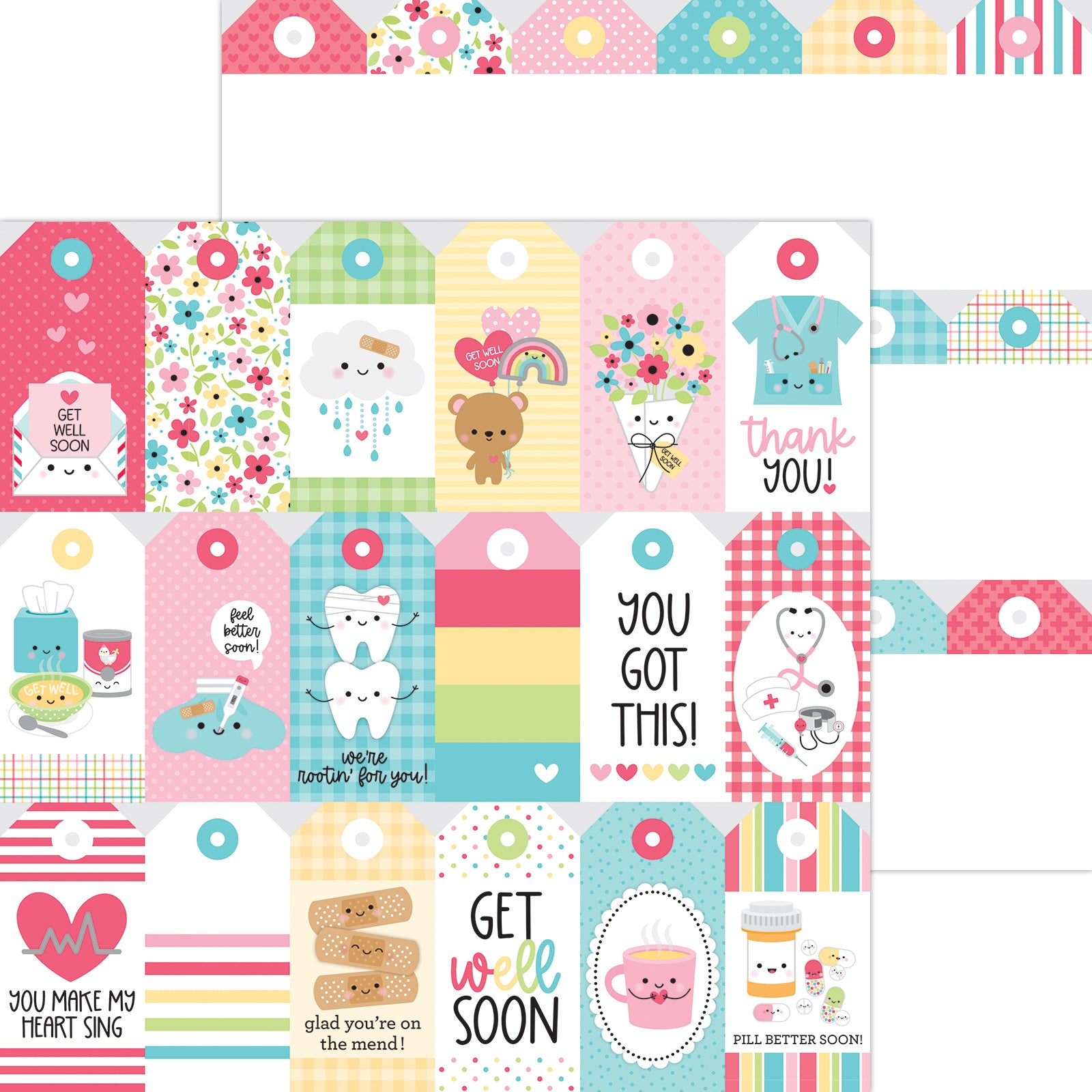 Happy Healing Collection - 12 x 12 Paper Pack