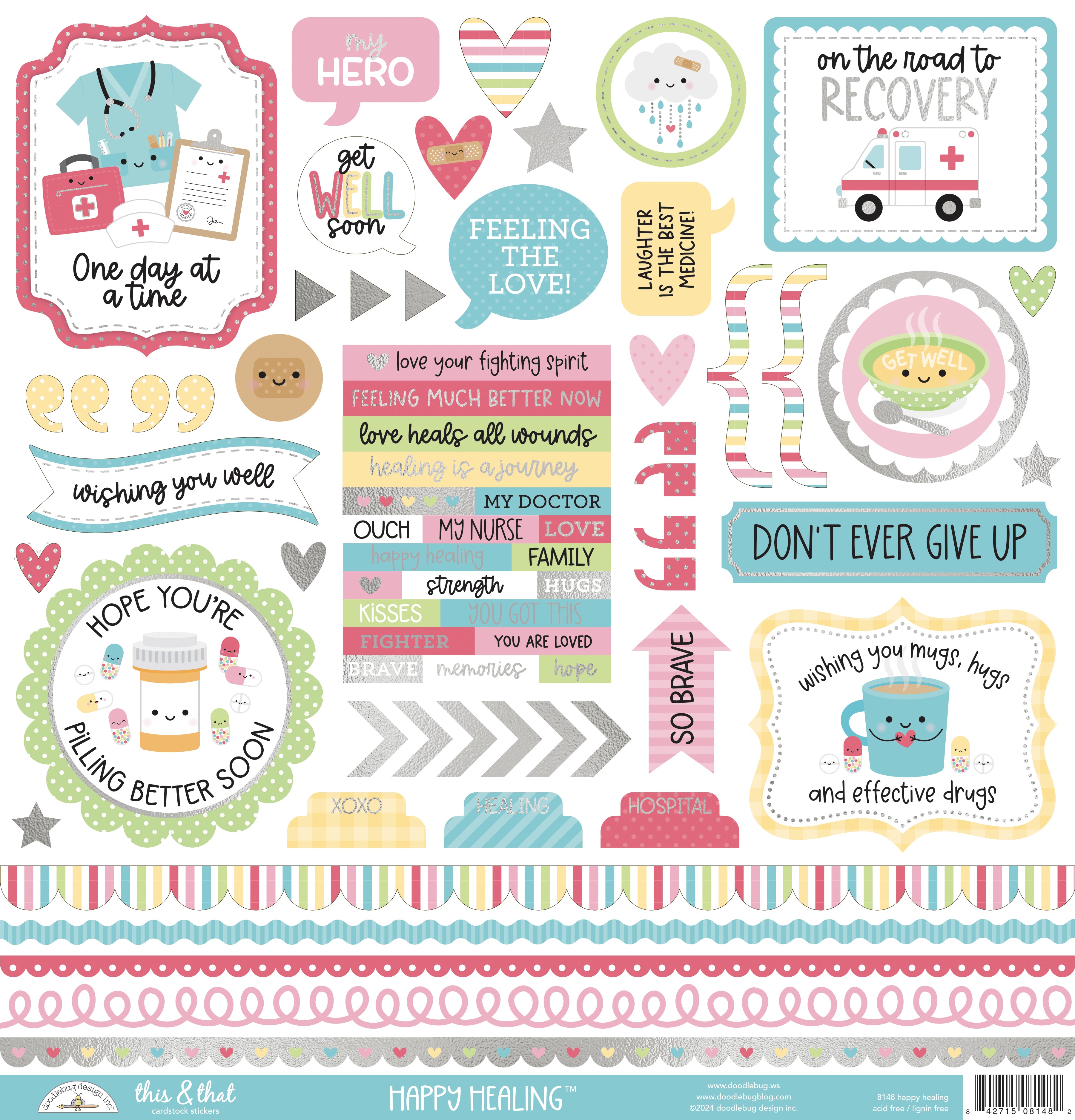 Happy Healing - This & That Stickers