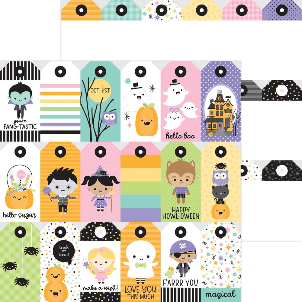 Spooky Sprinkles double-sided cardstock - Sweet & Spooky