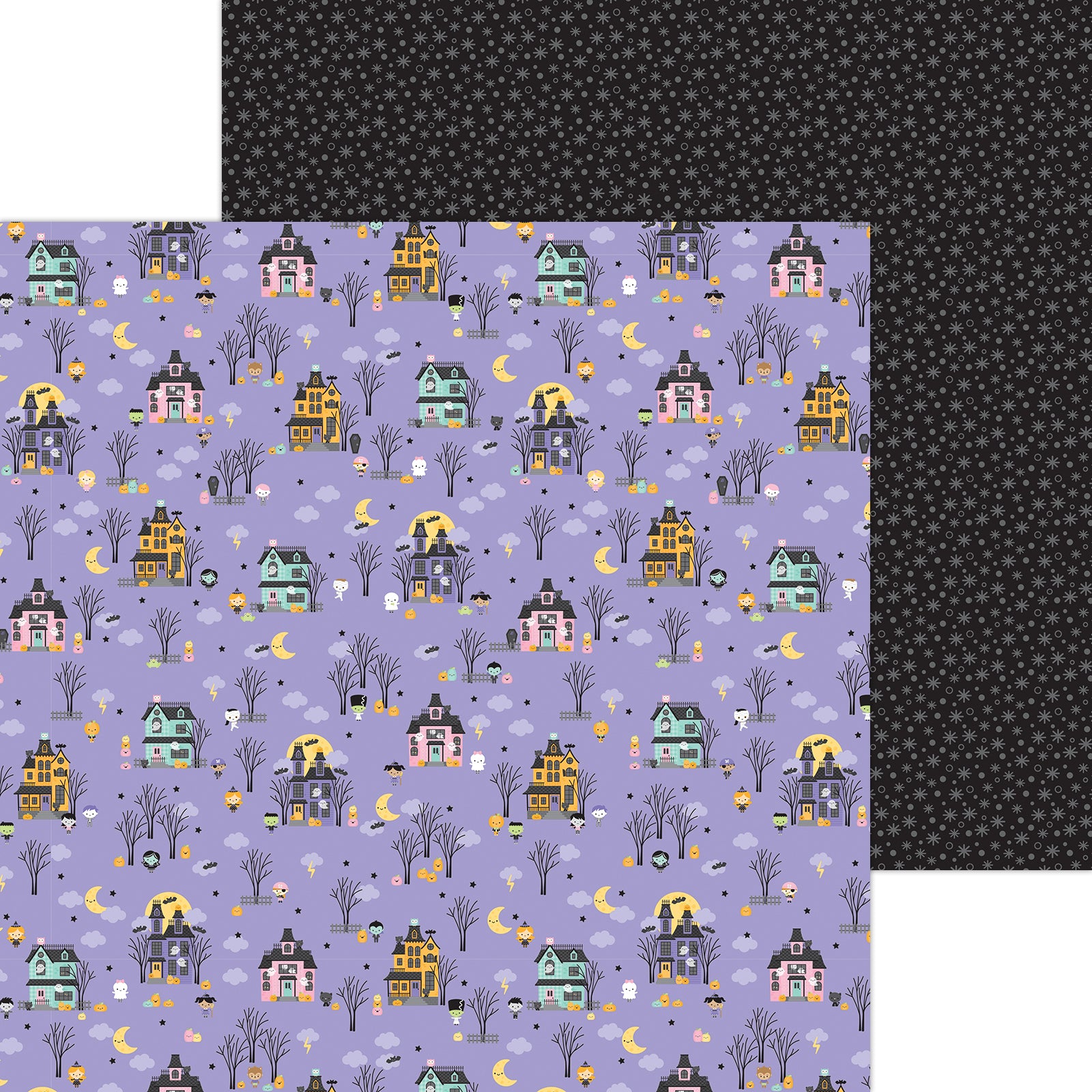 Trick Or Treat double-sided cardstock - Sweet & Spooky