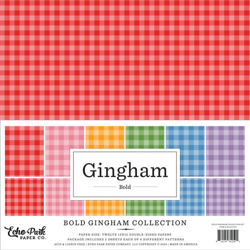 Gingham Bold Collection Kit