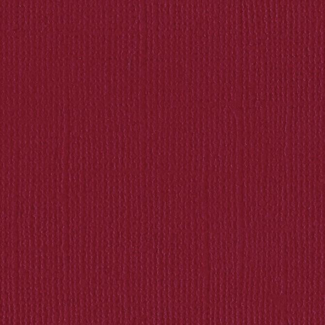 Blush Red Dark - Canvas Bazzill Mono Cardstock 12"X12"