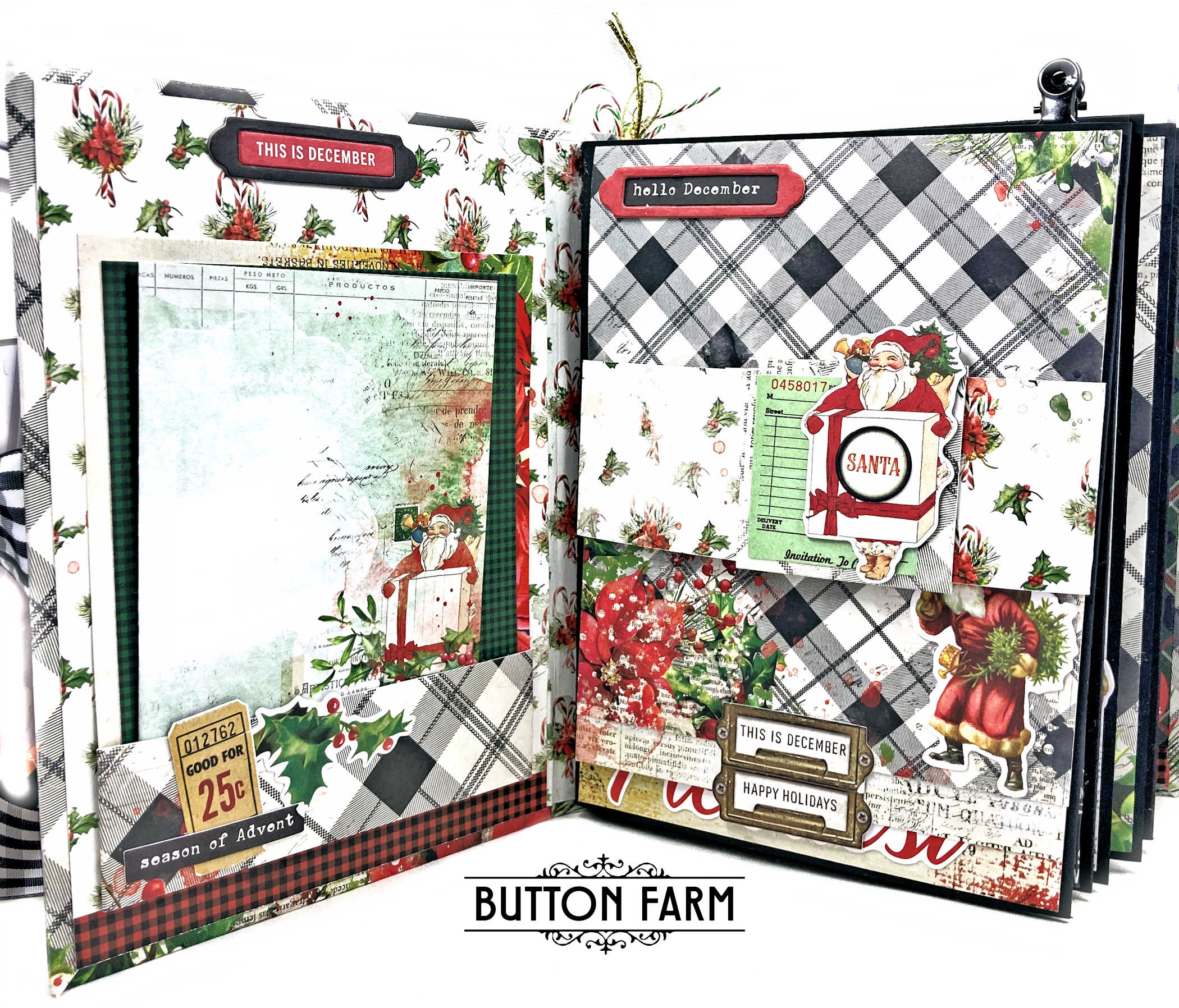 Christmas Spectacular Album Tutorial~ DIGITAL TUTORIAL ONLY