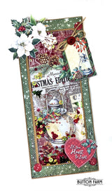 Christmas Vibes Christmas Card Kit by Kathy Clement - DIGITAL TUTORIAL