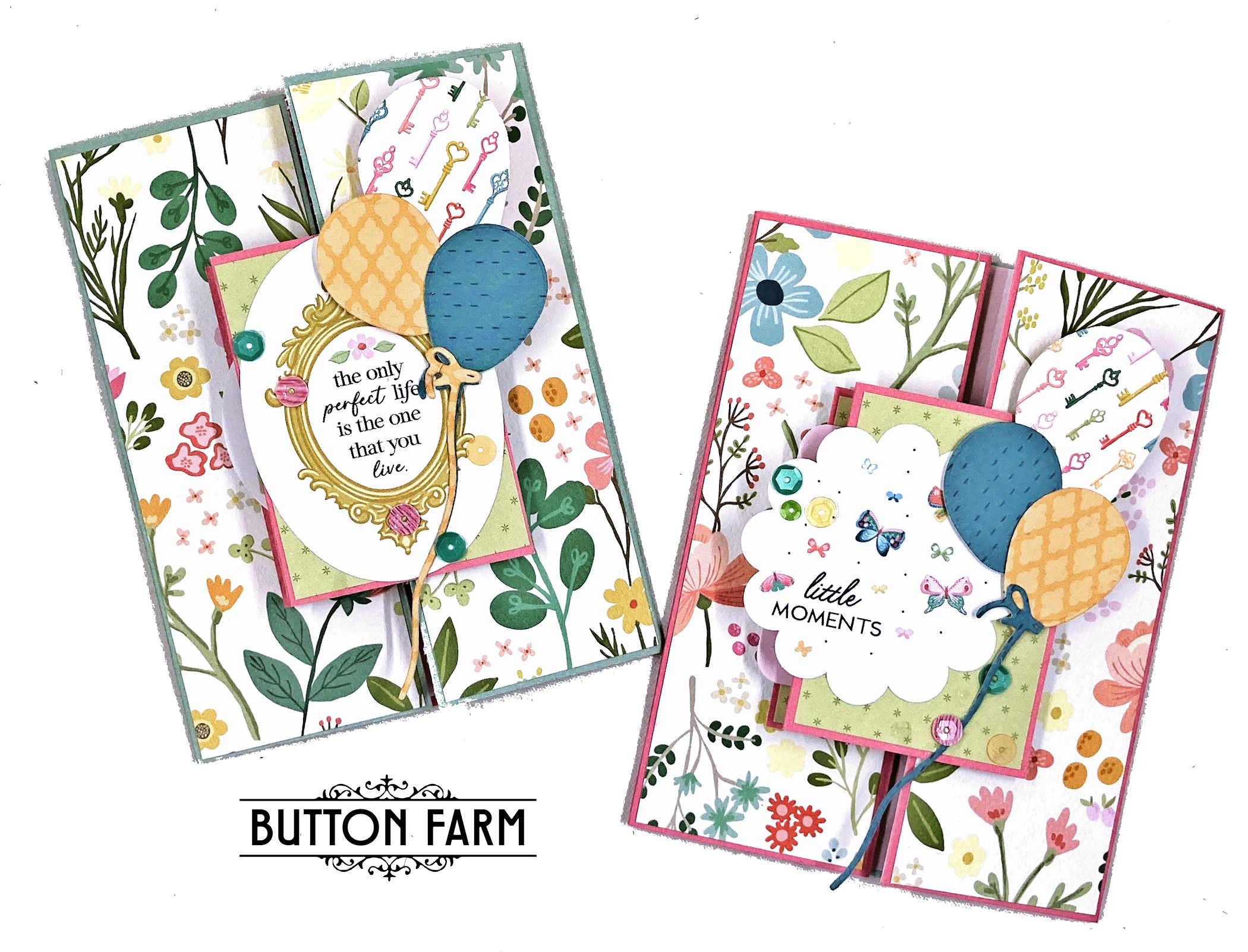 Garden Birthday Card Kit 🌸