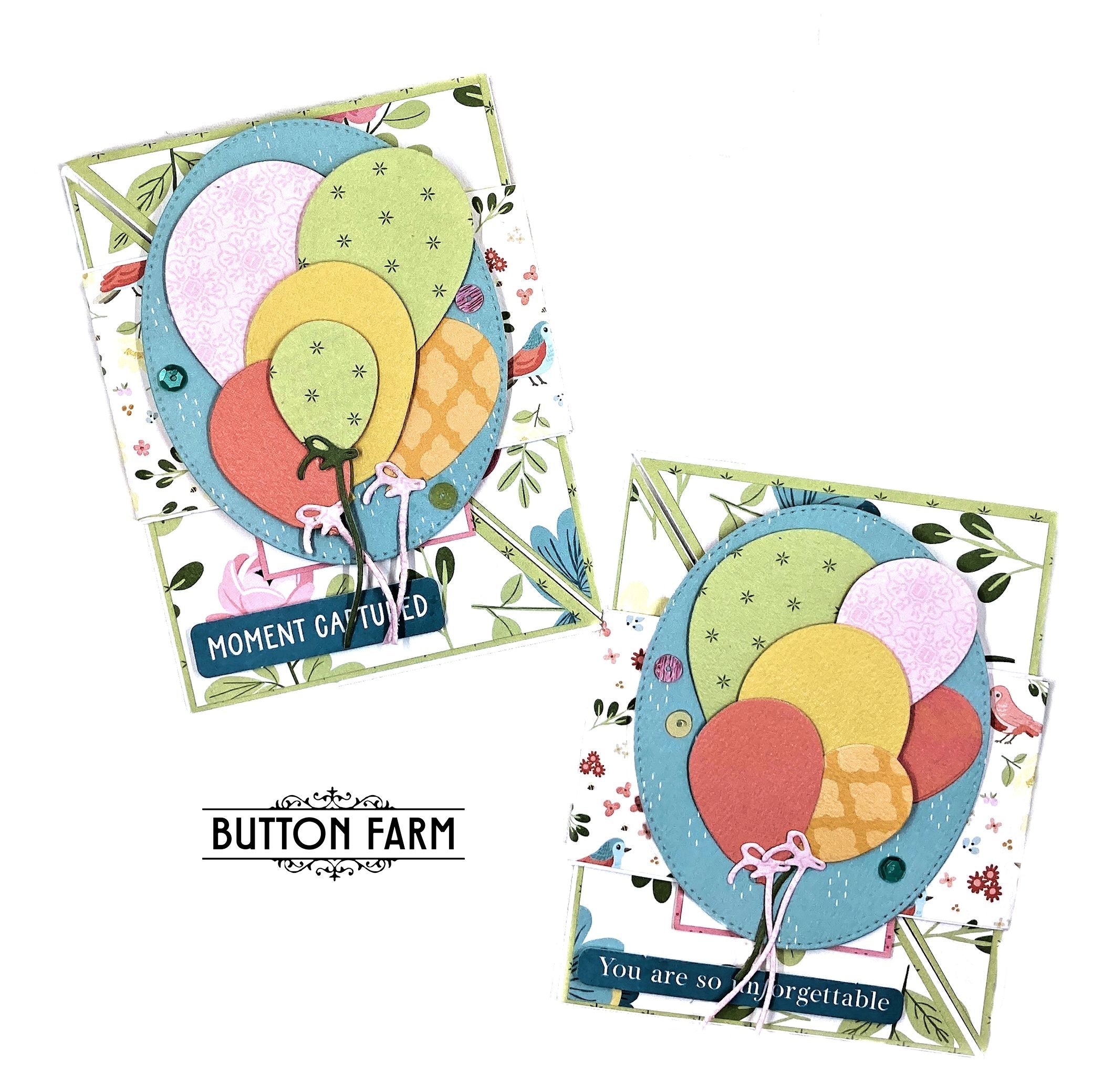 Garden Birthday Card Kit 🌸