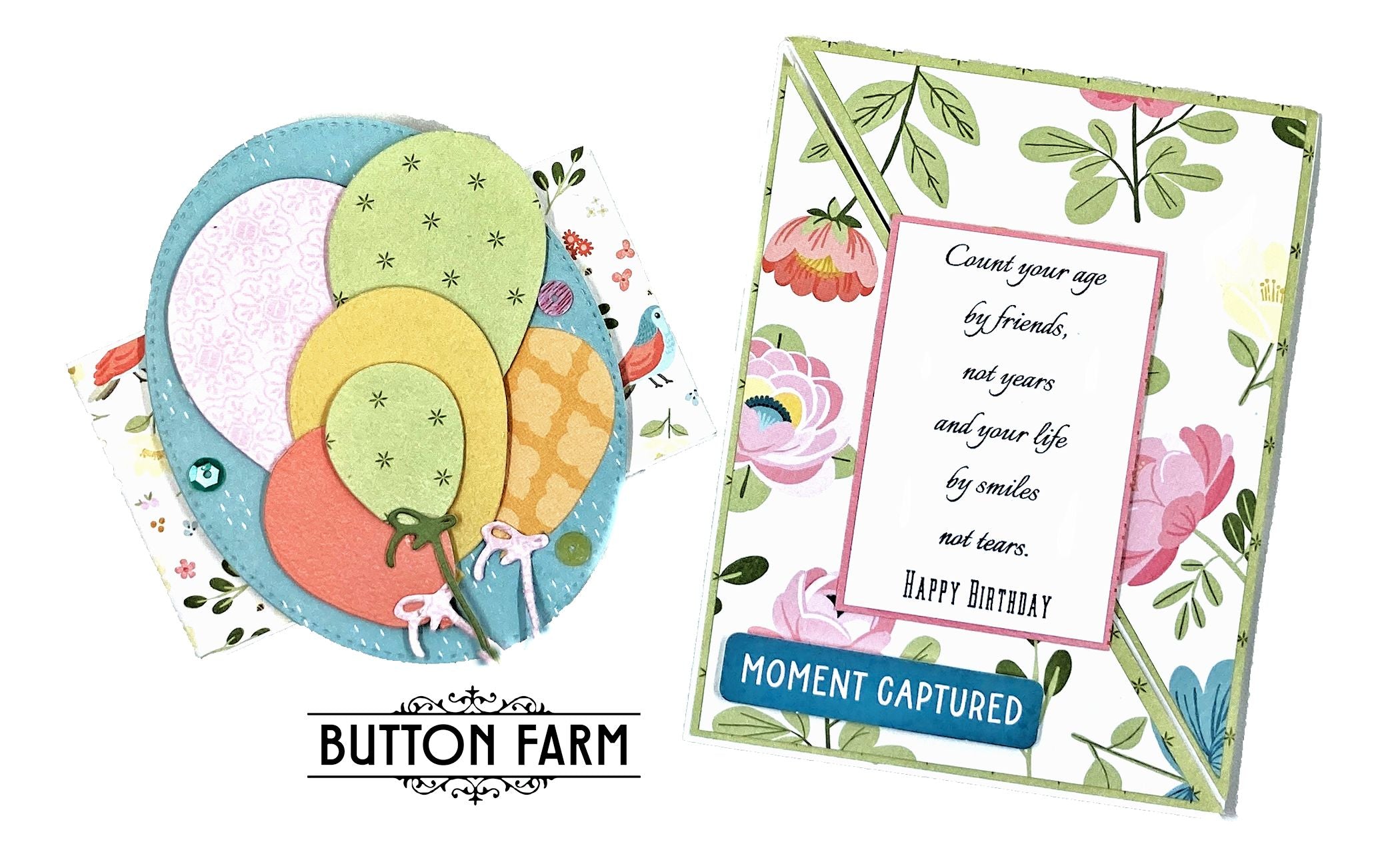 Garden Birthday Card Kit 🌸