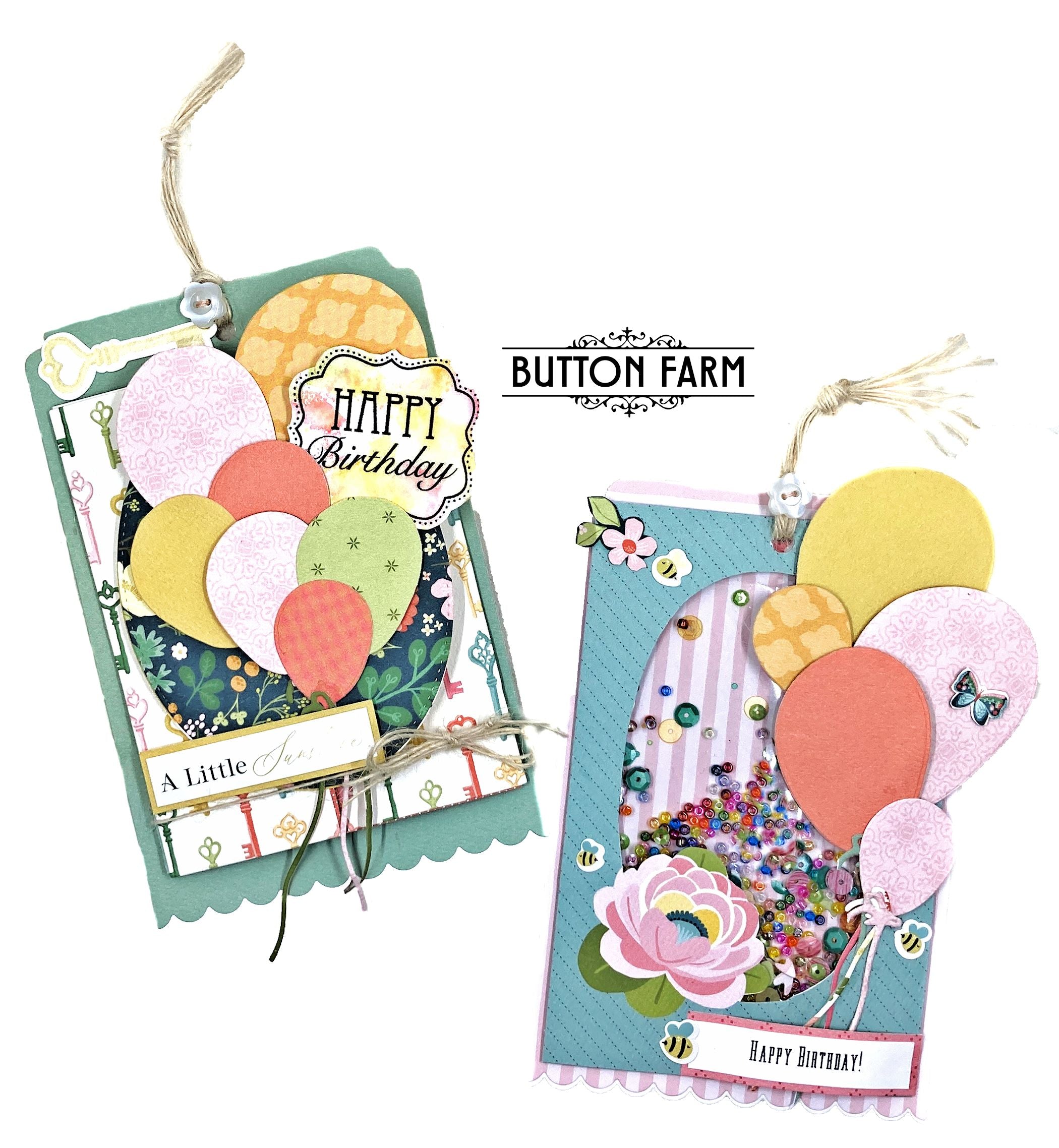 Garden Birthday Card Kit 🌸