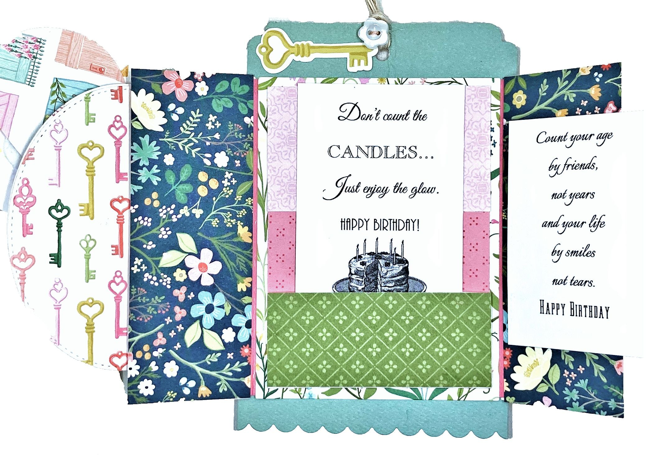 Garden Birthday Card Kit 🌸