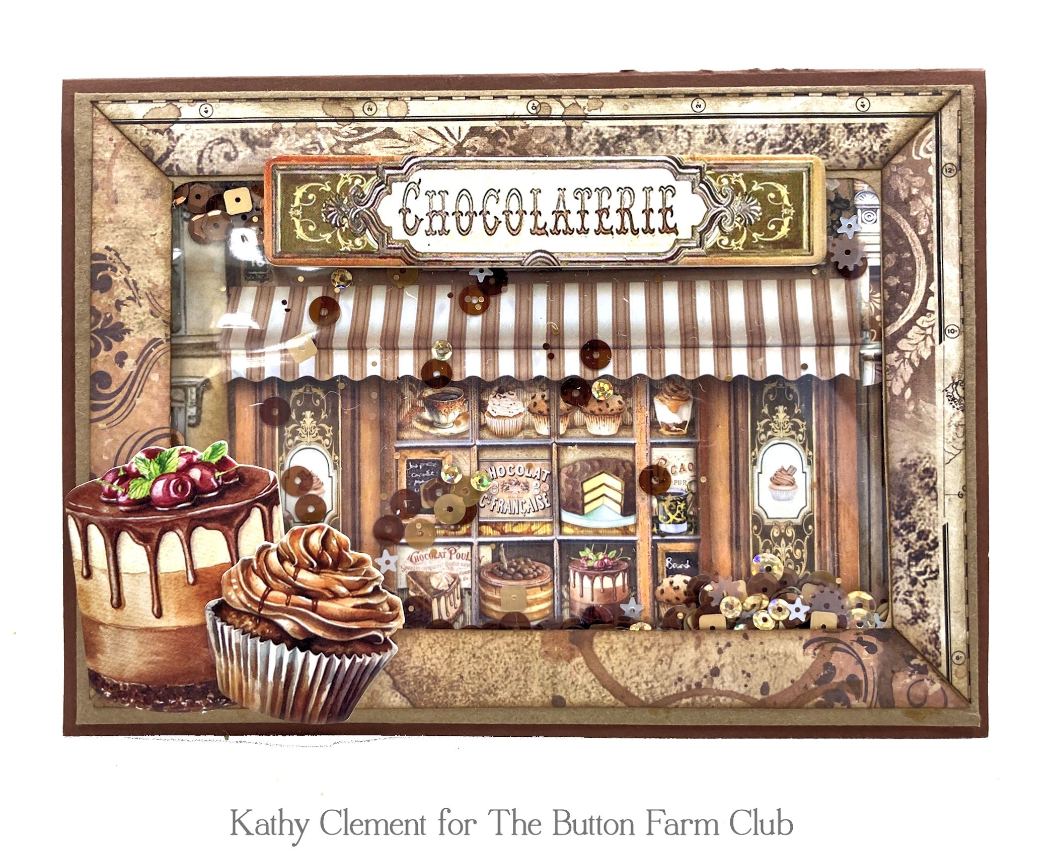 Coffee and Chocolate Card Kit by Kathy Clement - Digital Tutorial