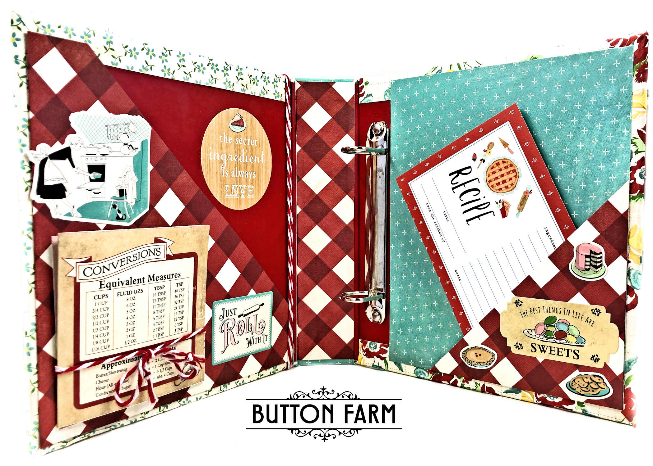 Roll With It Recipe Album Tutorial ** NO PRODUCT WILL BE SENT**