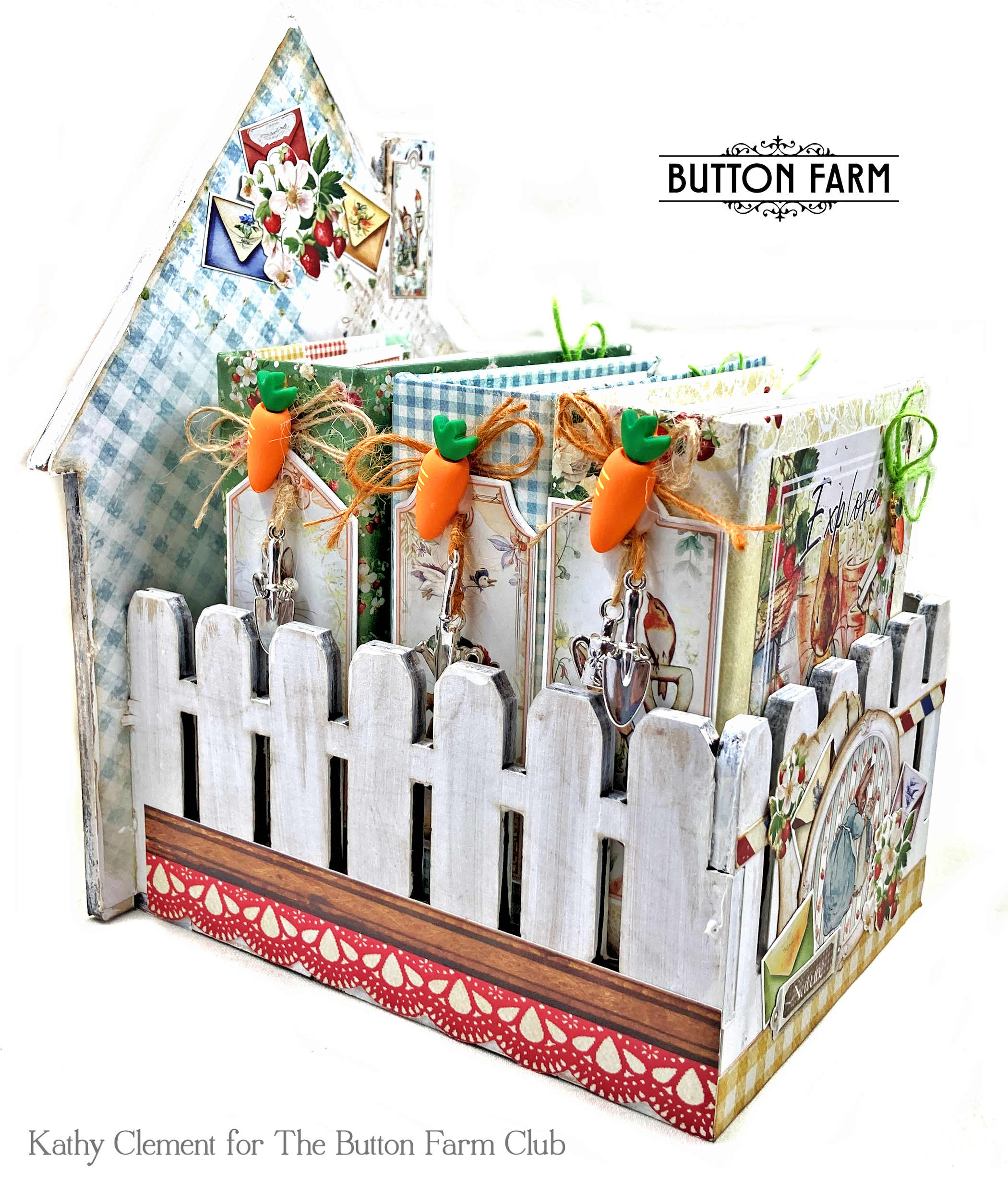 Peter's Garden Spring Home ****TUTORIAL ONLY, NO PRODUCT WILL BE SENT**