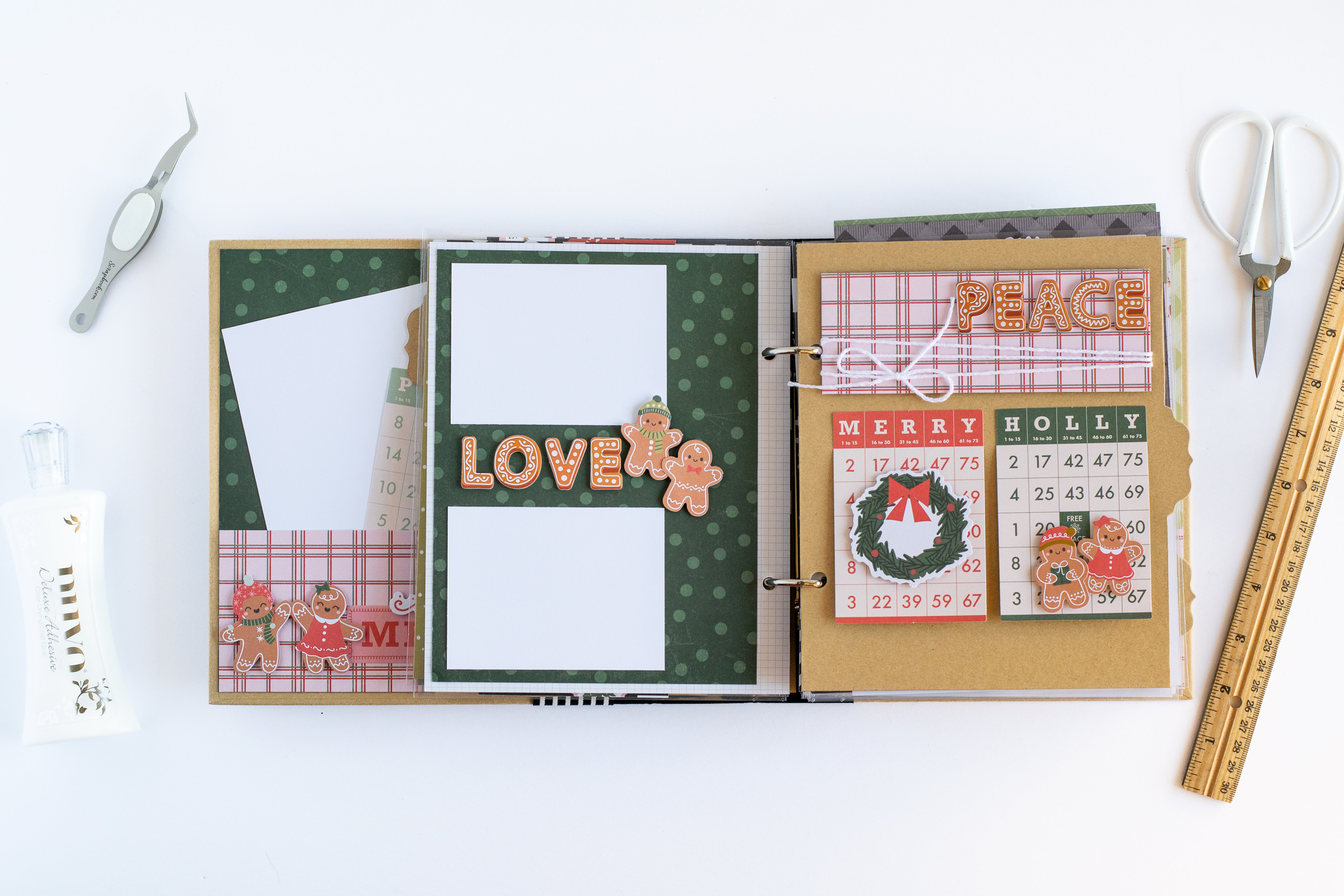 Holly Jolly Holiday Binder by Becki Adams