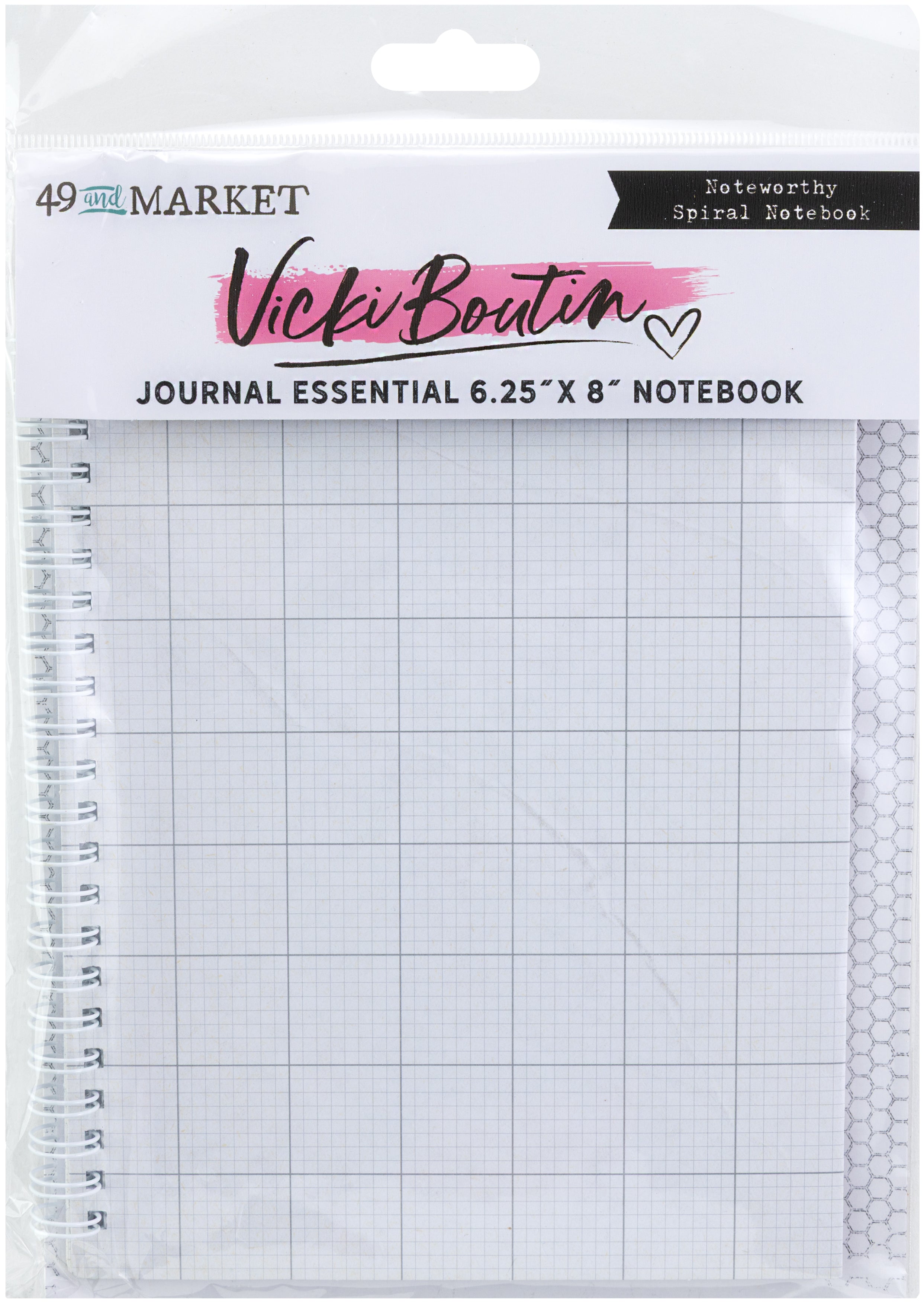 Noteworthy Journal Essential 6 x 8” Spiral Notebook