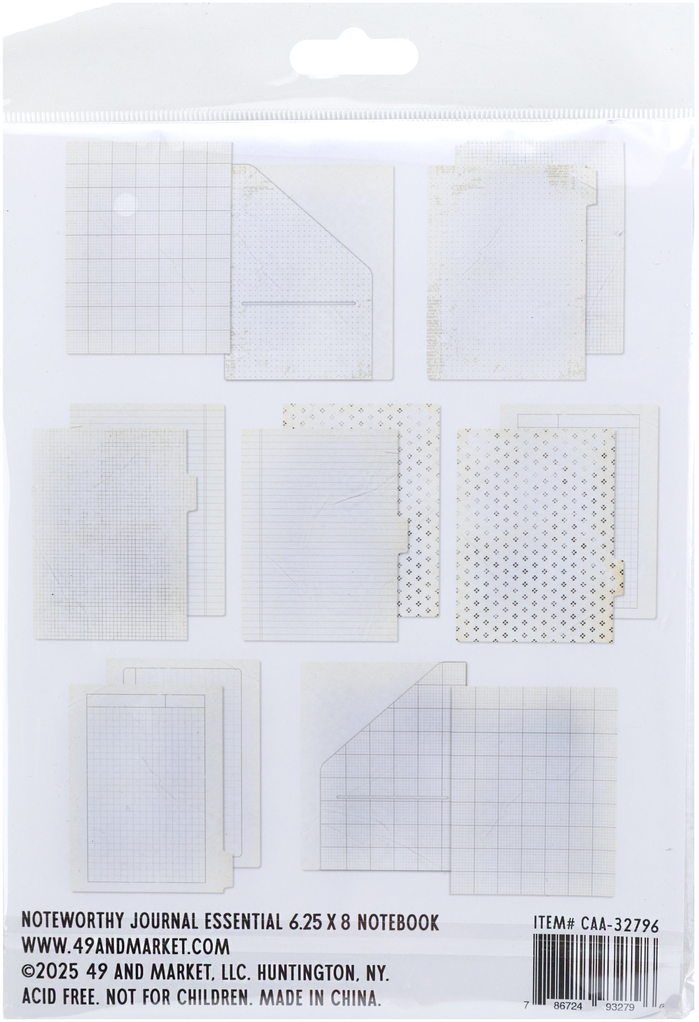 Noteworthy Journal Essential 6 x 8” Spiral Notebook
