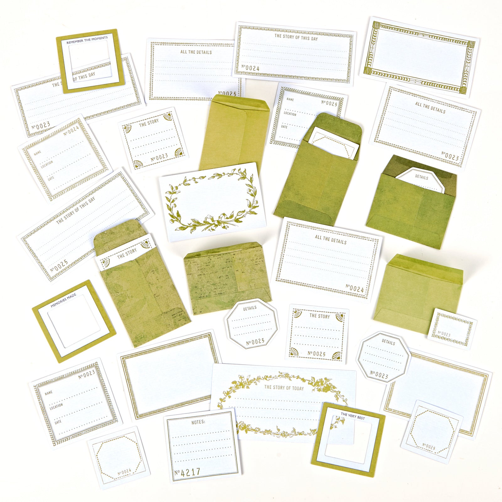Color Swatch Grove Collection - Envelope Bits