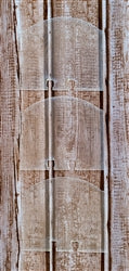 Rounded Acrylic Dividers 3pk