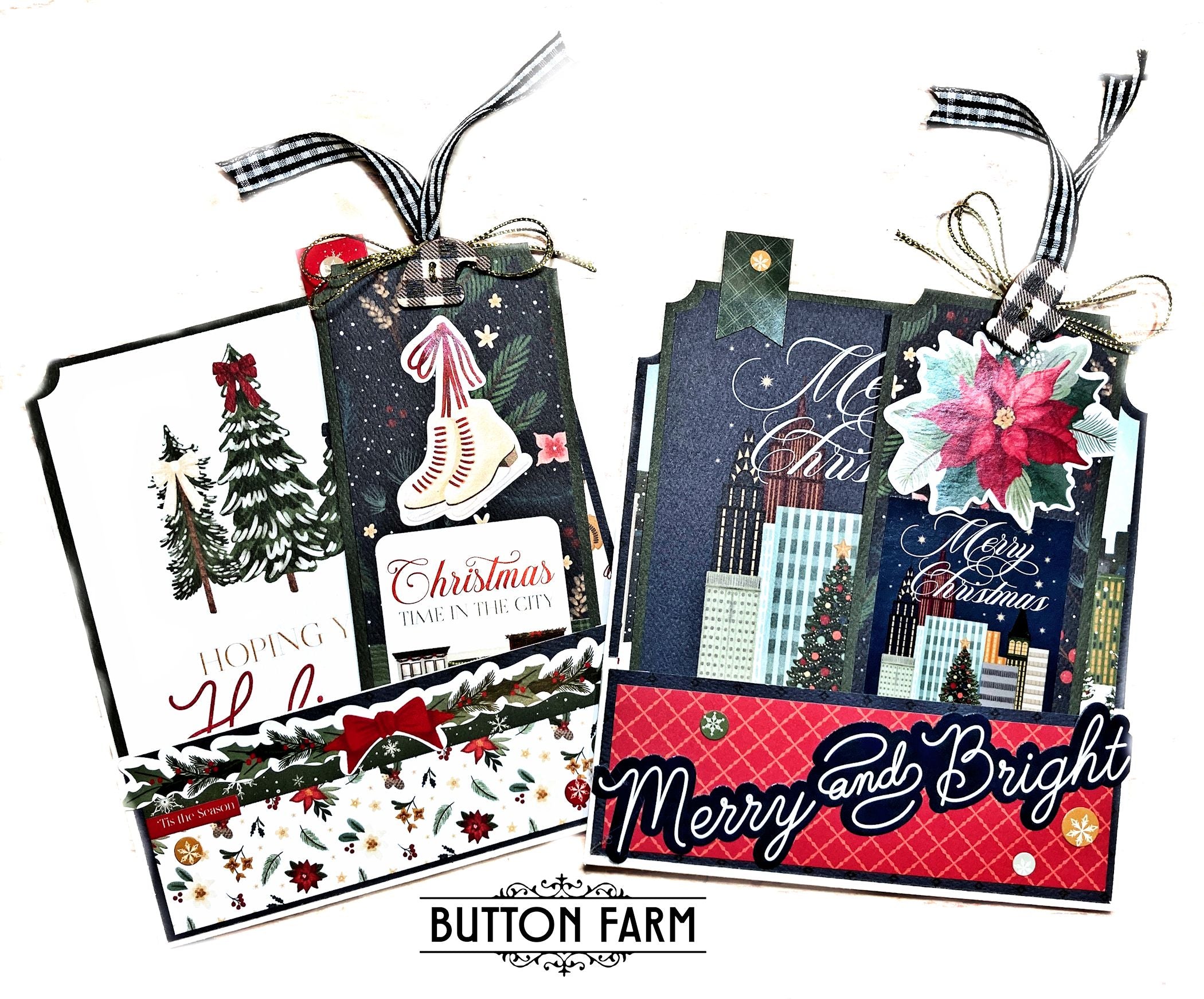The Christmas Time in the City Card Kit