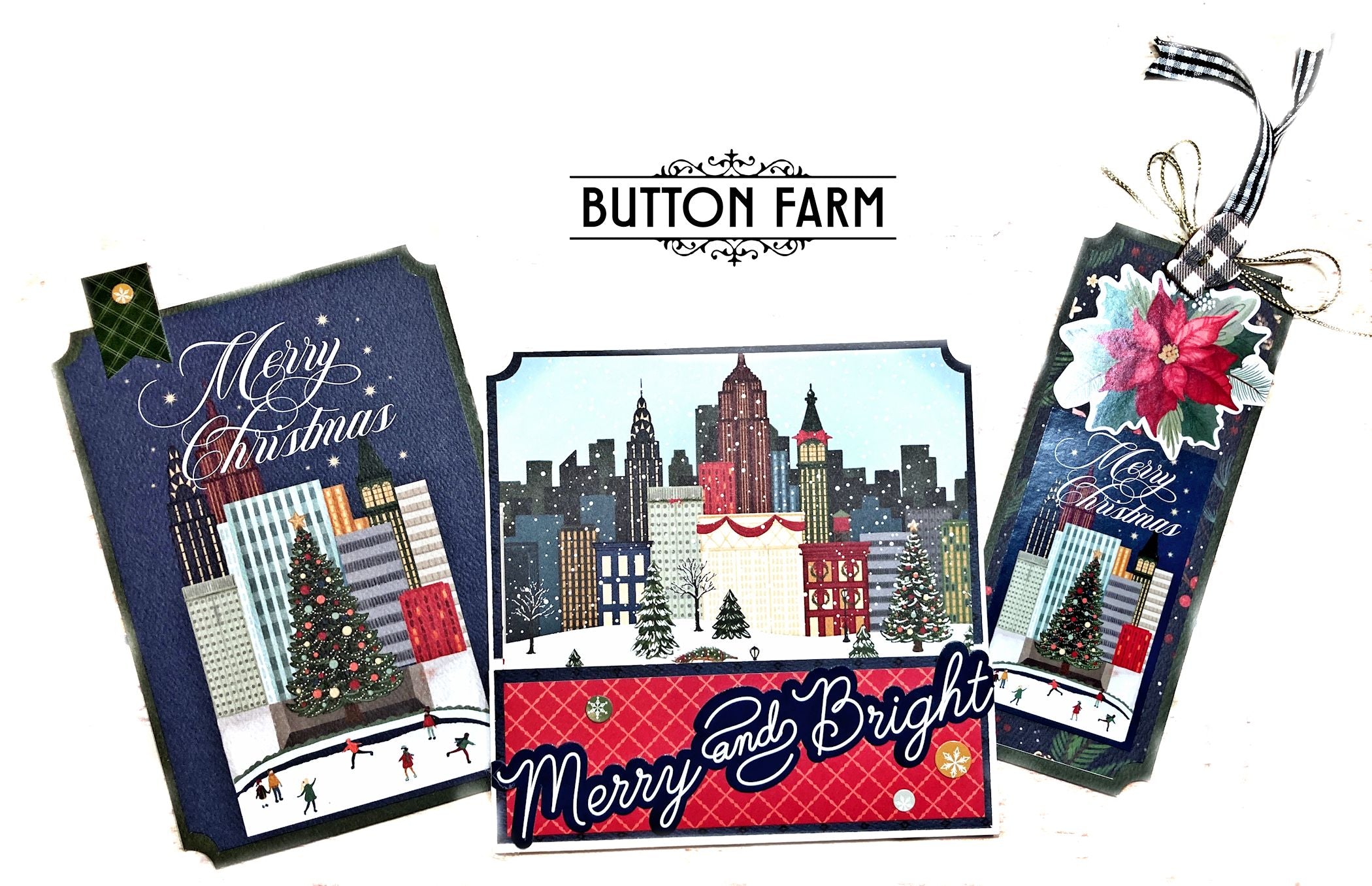 The Christmas Time in the City Card Kit