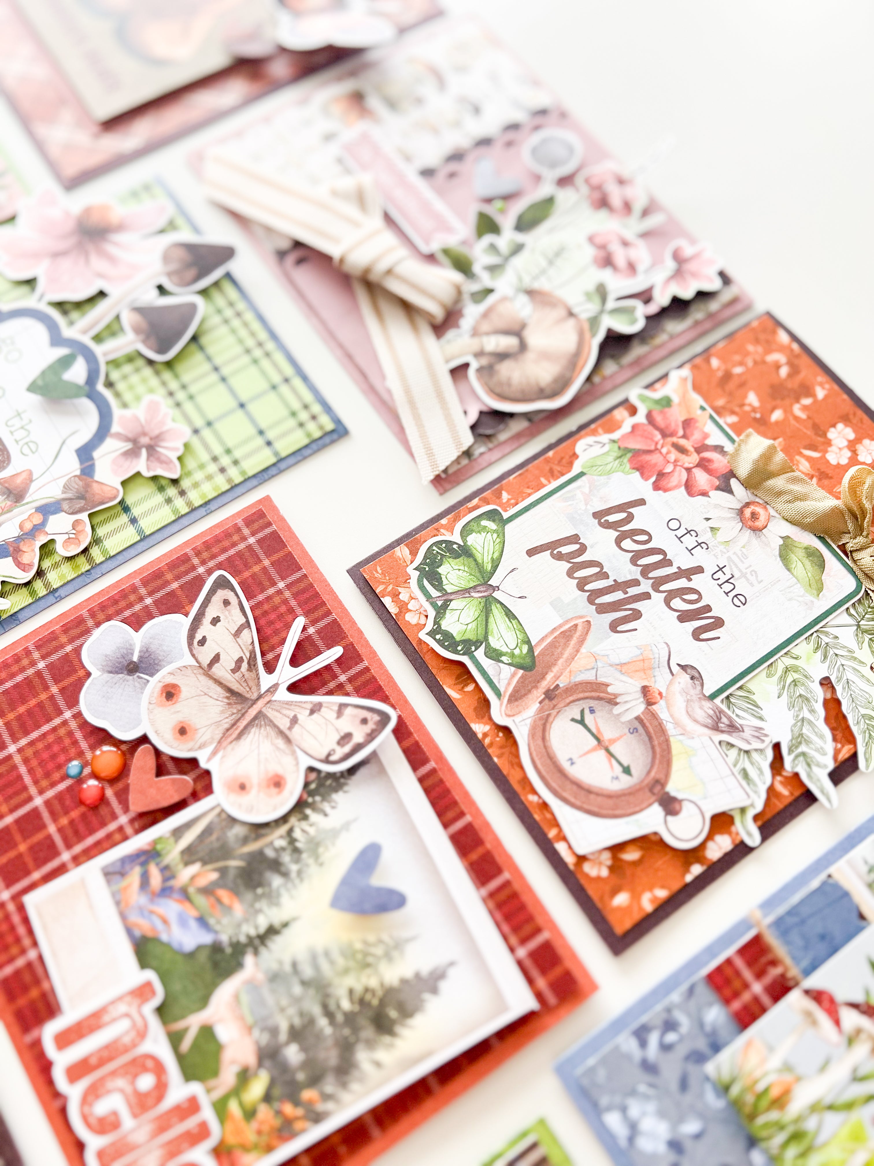 Simple Vintage Woodlands Card Kit Shopping late April