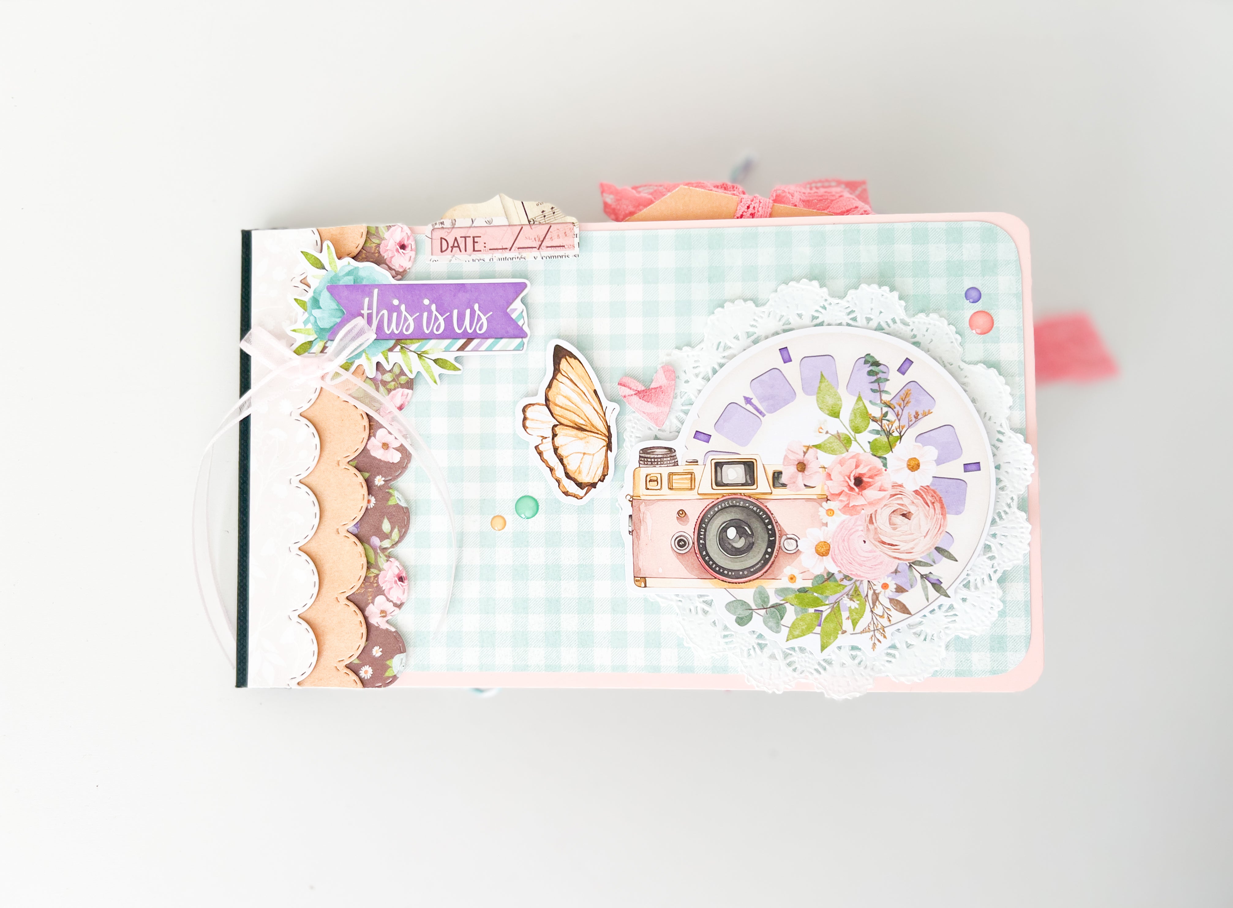 Simple Vintage Flower Shoppe 4x6 Flipbook Kit