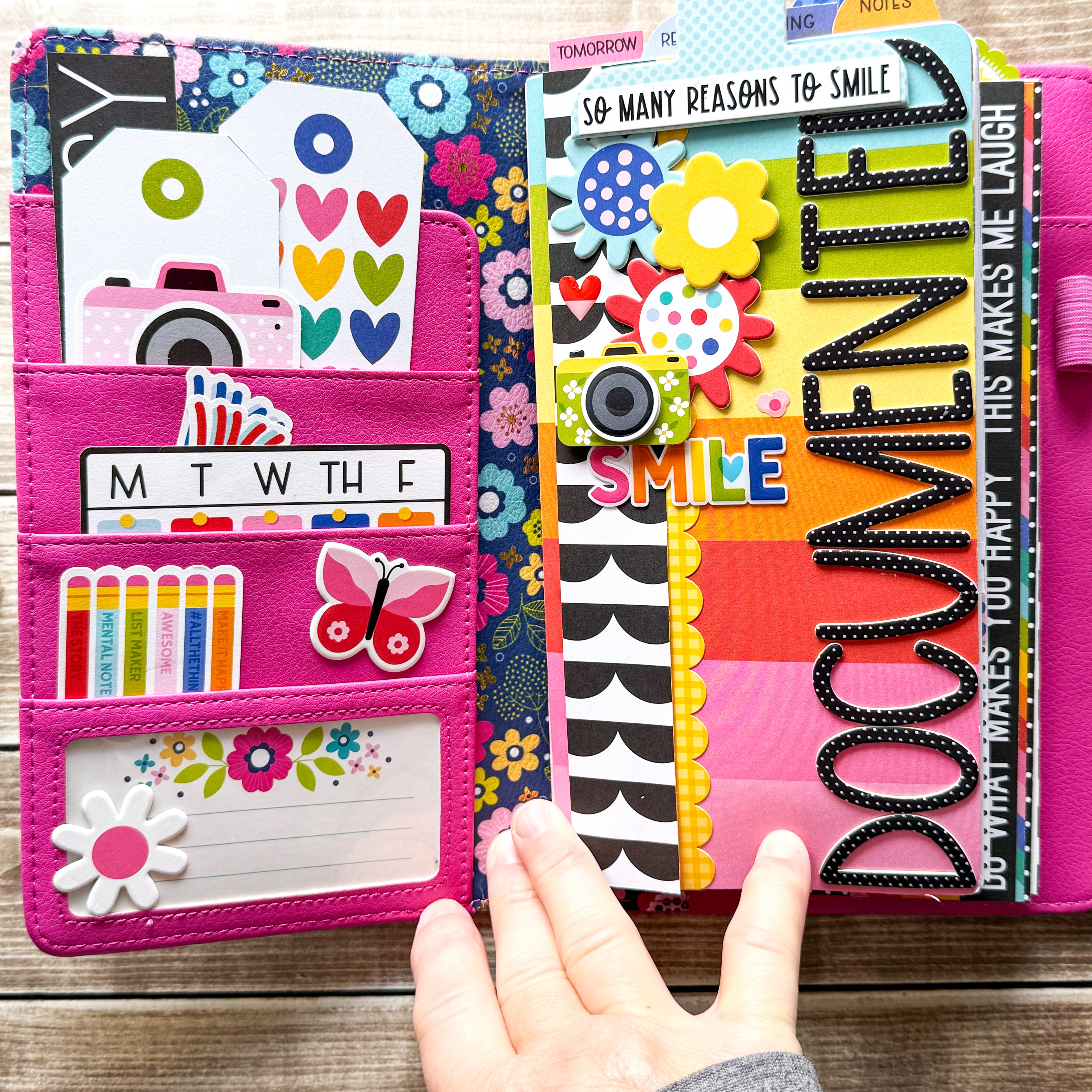 š So Many Reasons to Smile ā Travelerās Notebook