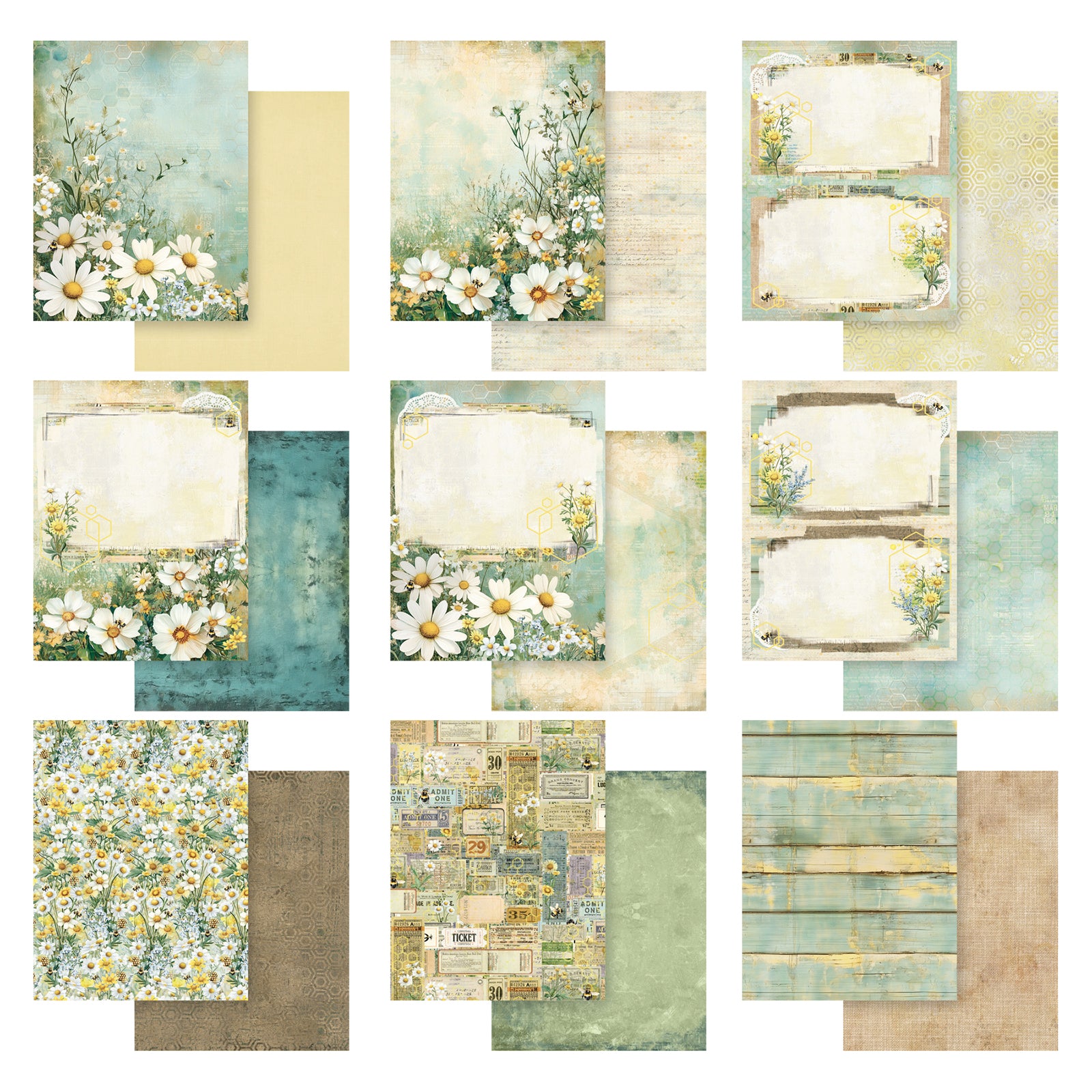 49 And Market Collection Pack 6"X8" Botanical Buzz