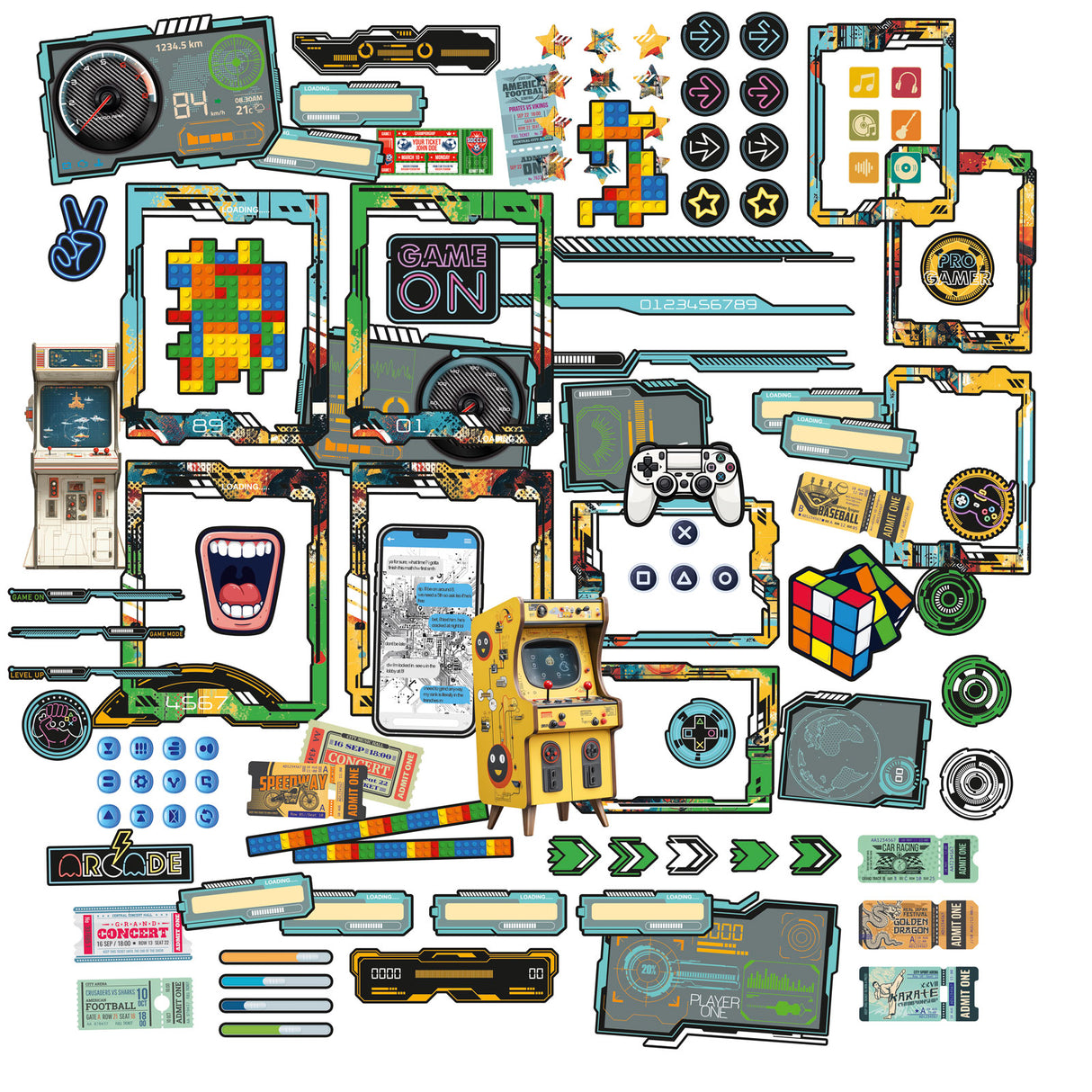 49 & Market - Level Up Ephemera & Frames