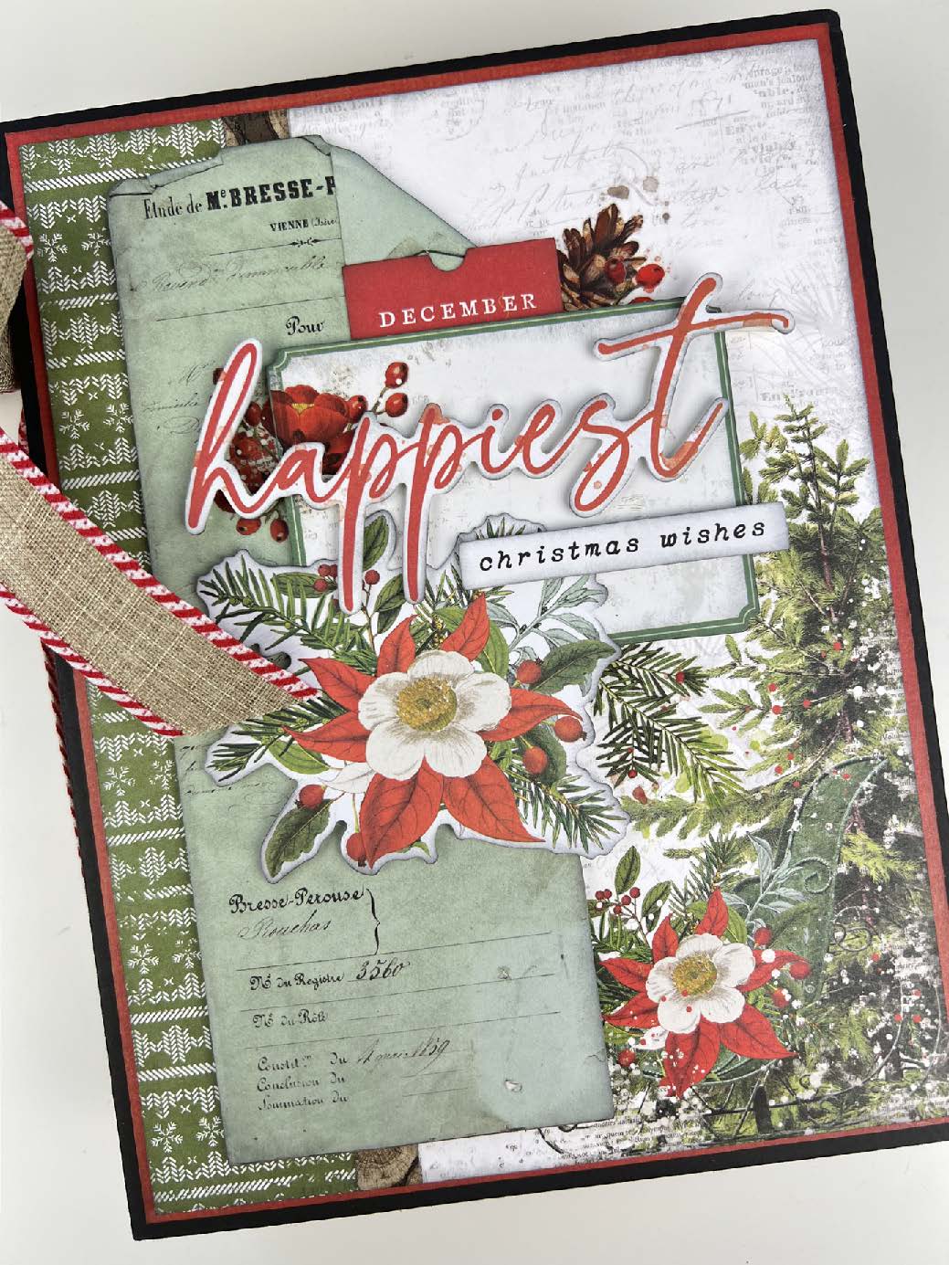 Evergreen Season Album ** FREE TUTORIAL** NO PRODUCT SENT