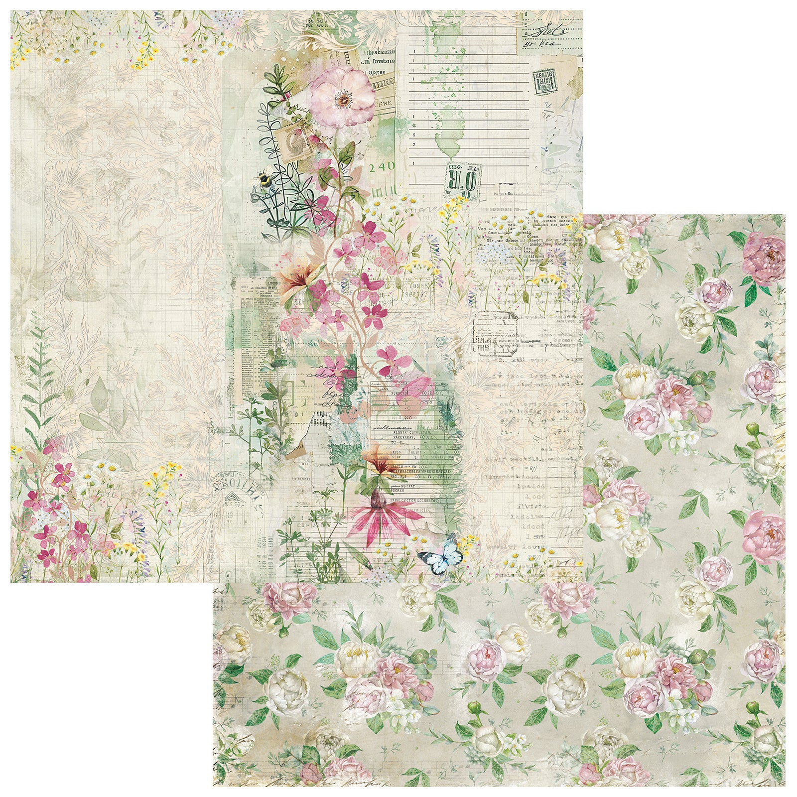 49 and Market 12 x12 Collection Pack- From the Garden
