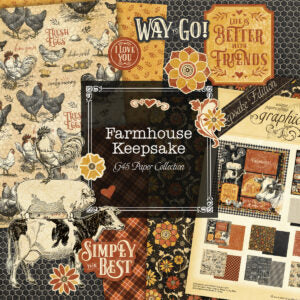 Graphic 45 Farmhouse Keepsake Kit