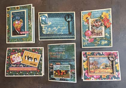 Graphic 45 Card Kit Vol 11 2023 - Let's Get Artsy — Creative Card Set