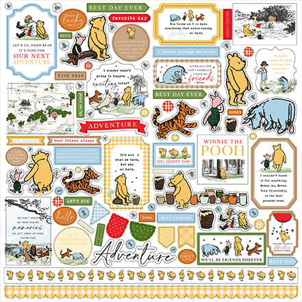 The House At Pooh Corner Element Sticker