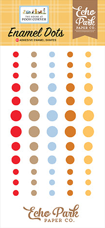 The House At Pooh Corner Enamel Dots