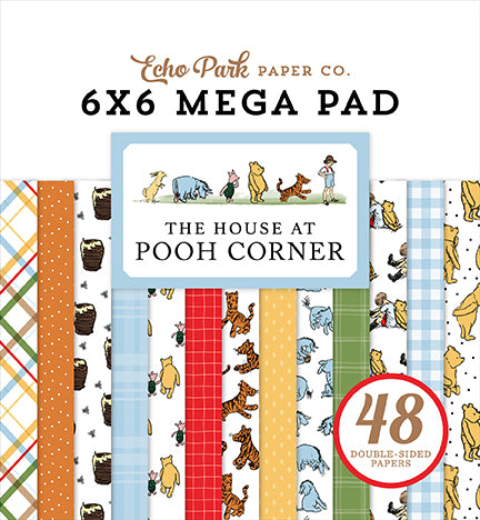 The House At Pooh Corner Cardmakers 6X6 Mega Pad