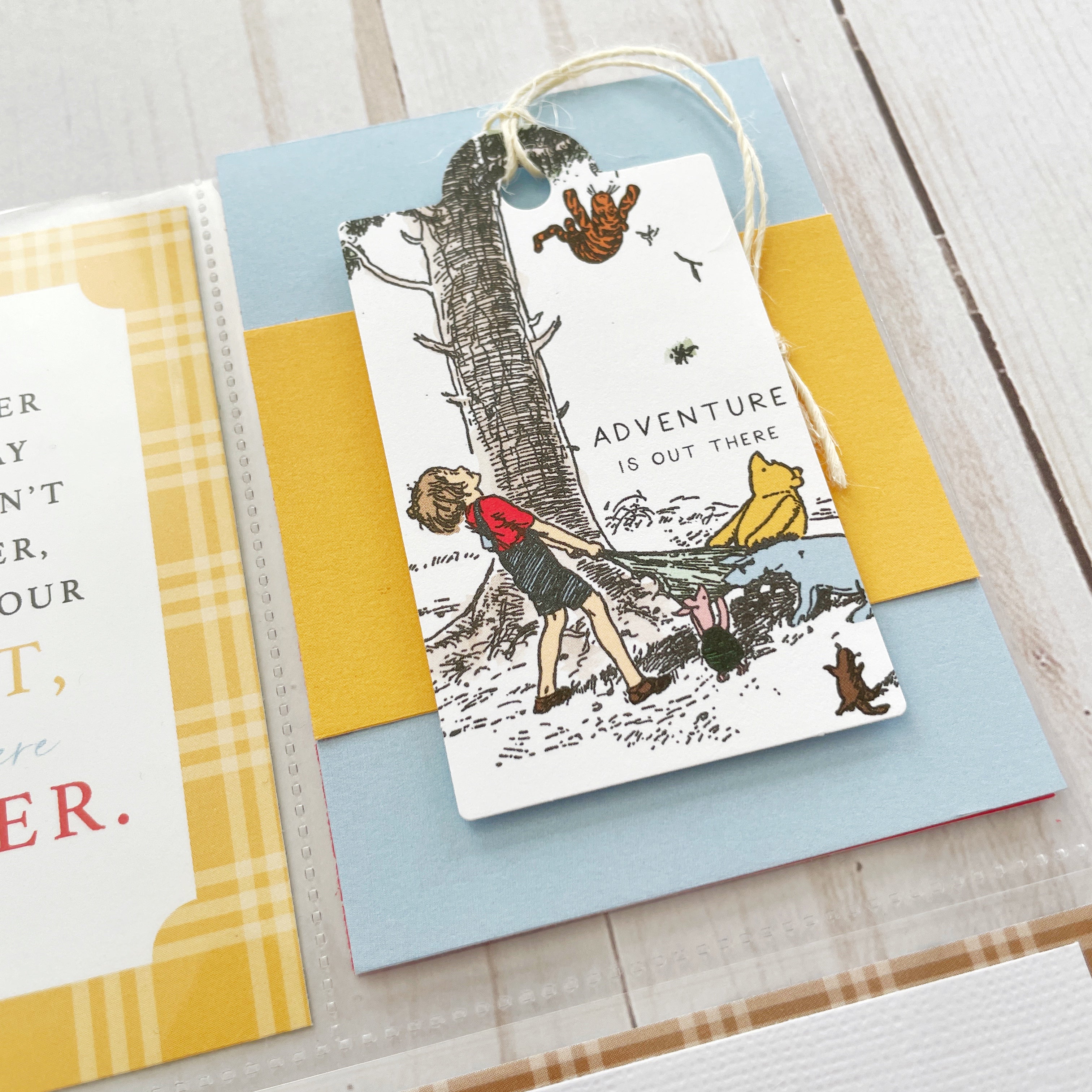 Winnie the Pooh Mini Album **Tutorial ** No Product will be Shipped***