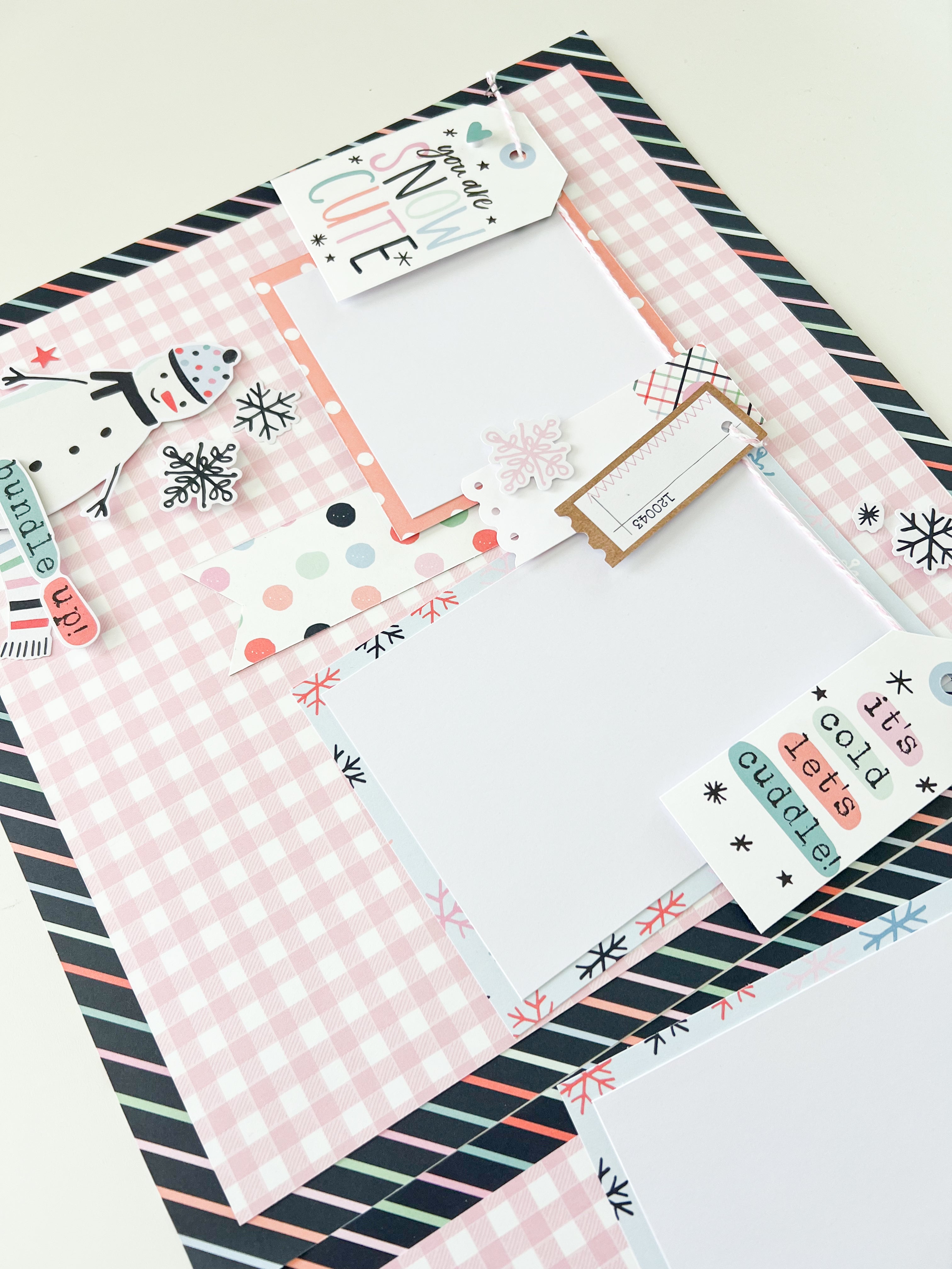 Simple Stories Winter Wonder Quick Page Kit
