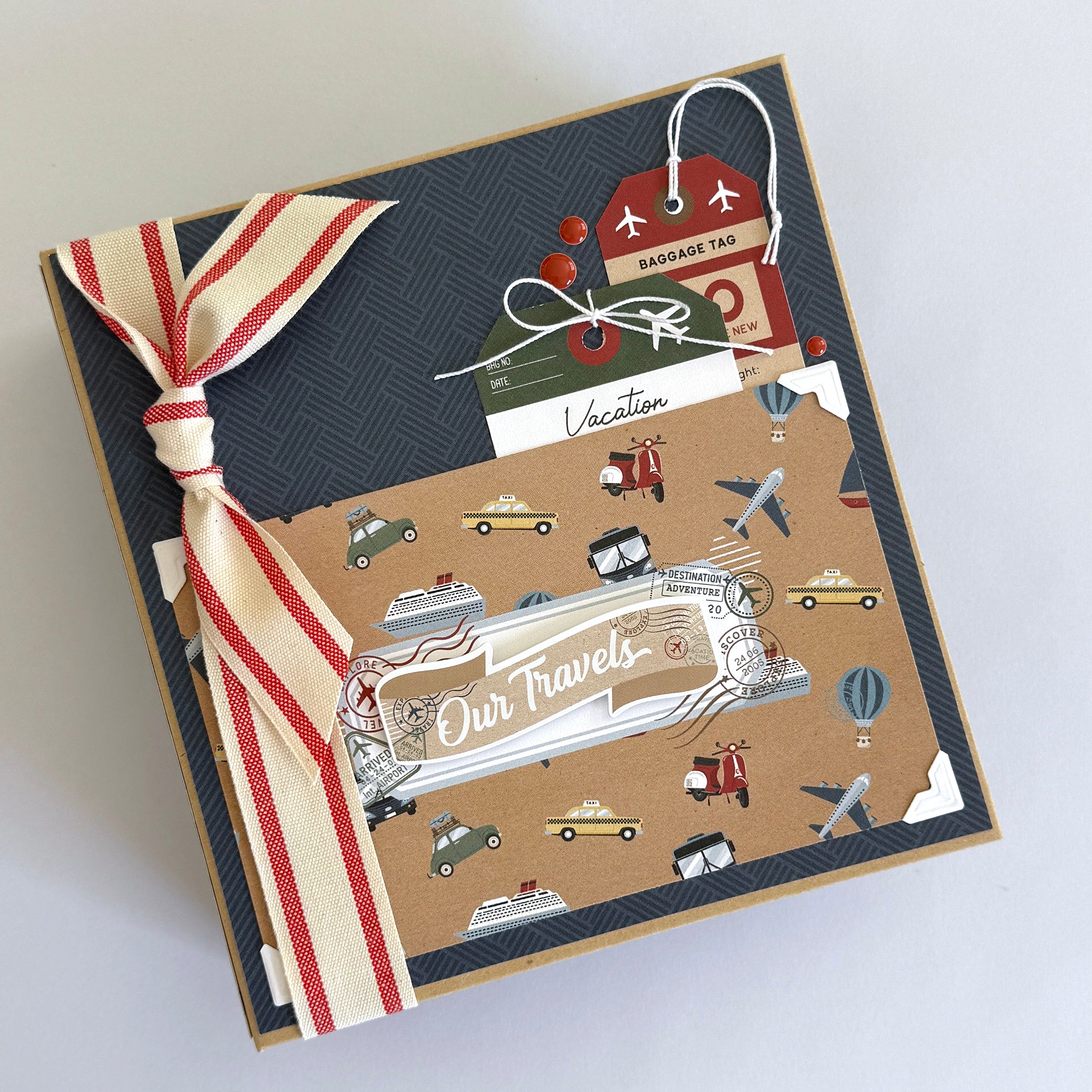 Travel 4x6 Mini Album