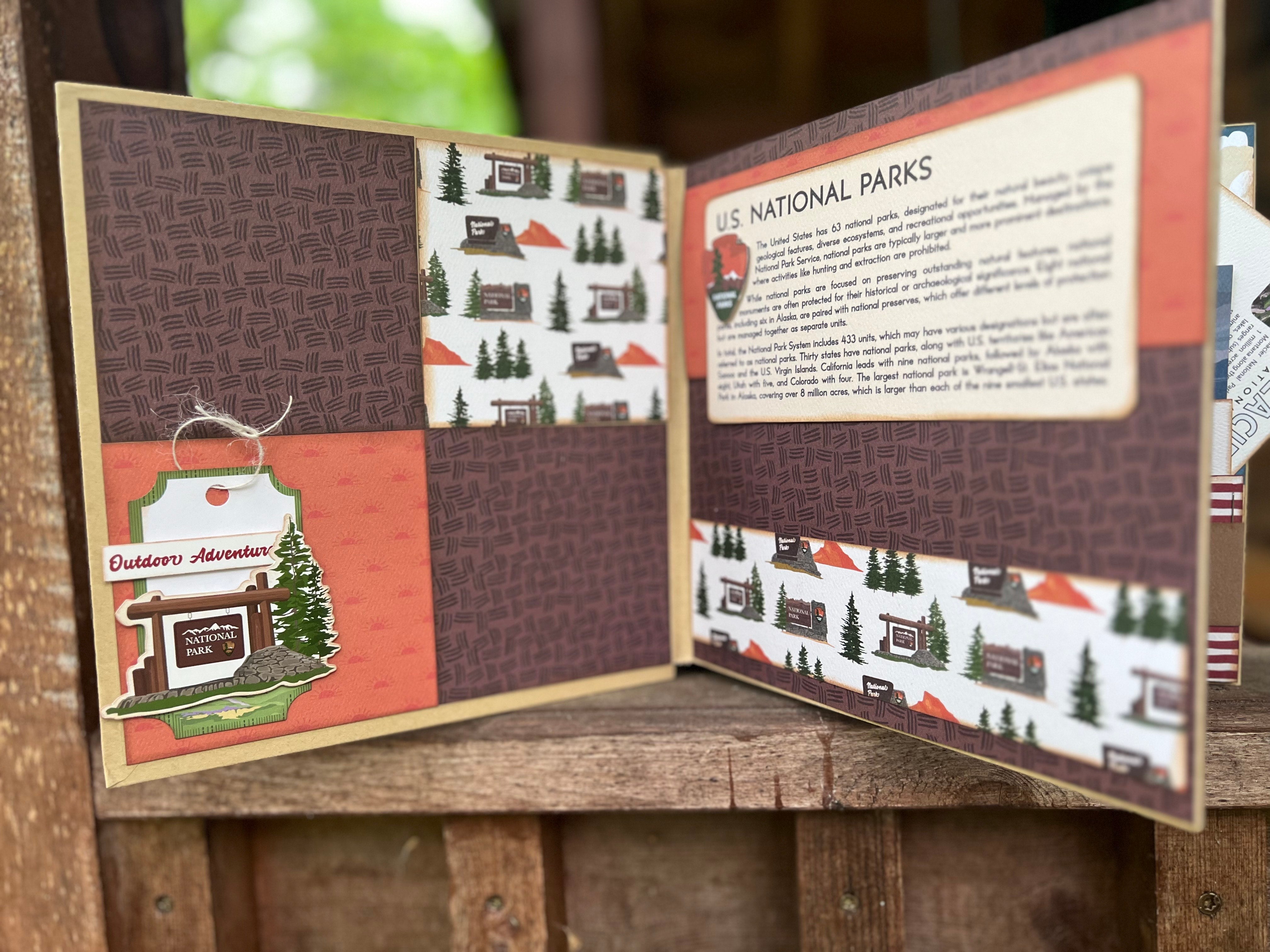 National Parks Mini Album