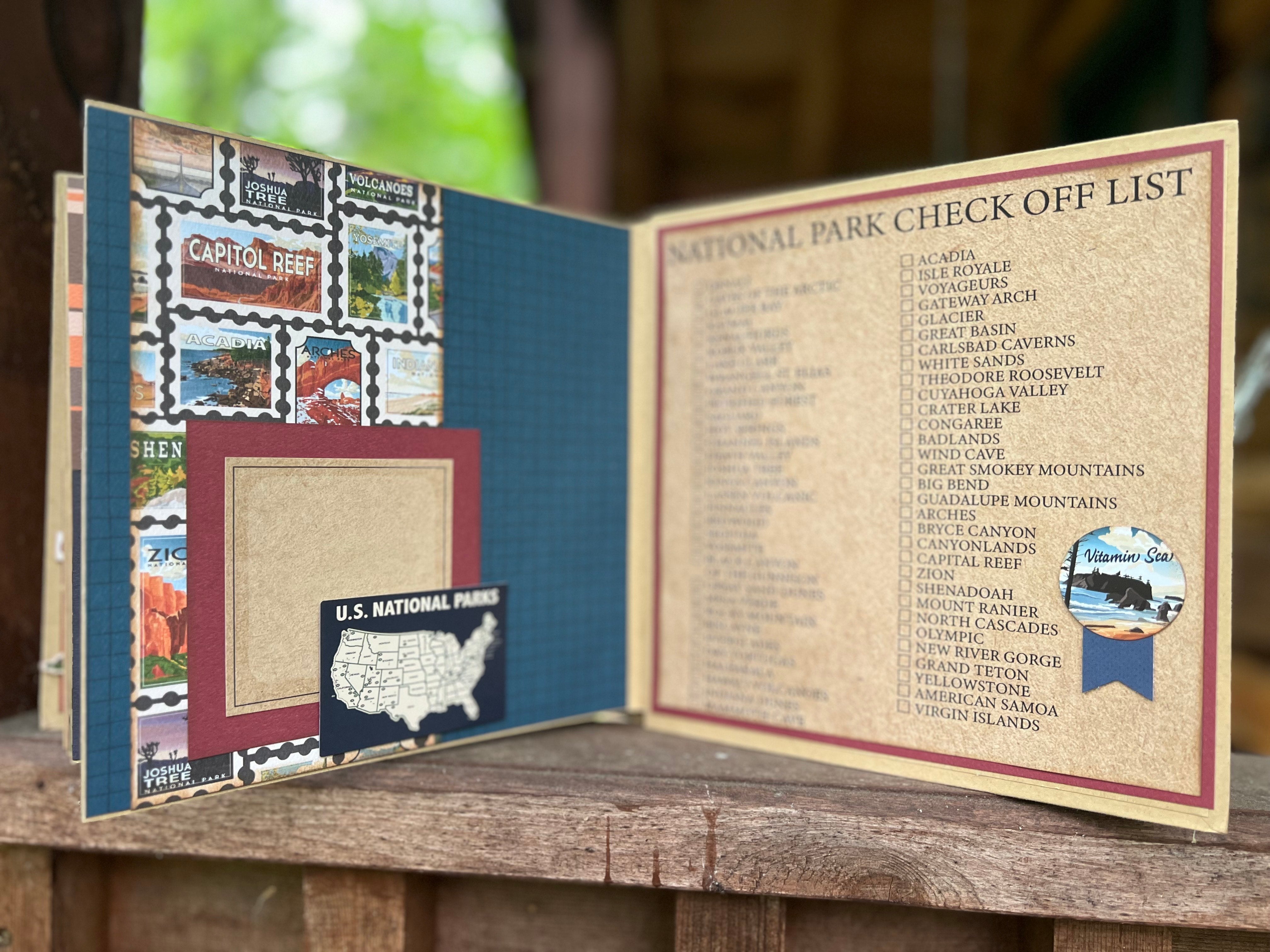 National Parks Mini Album