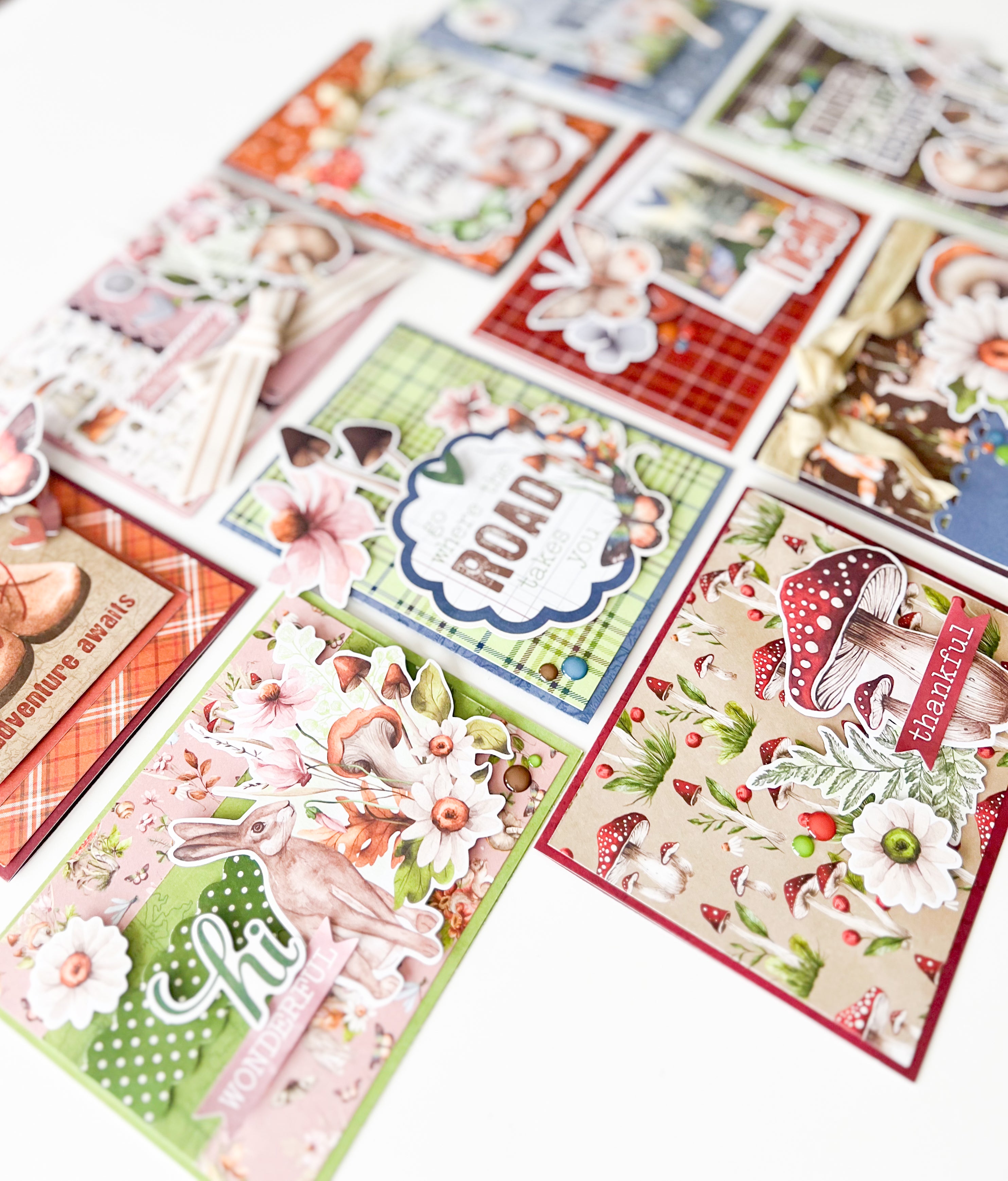 Simple Vintage Woodlands Card Kit Shopping late April