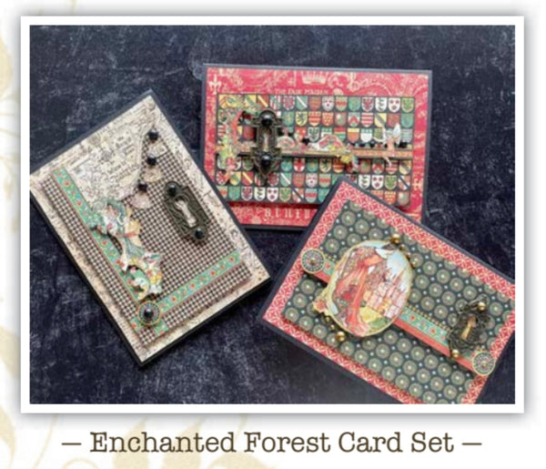 Graphic 45 Card Kit Vol 5 2023  - Enchanted Forest Collector's Edition — Card Set