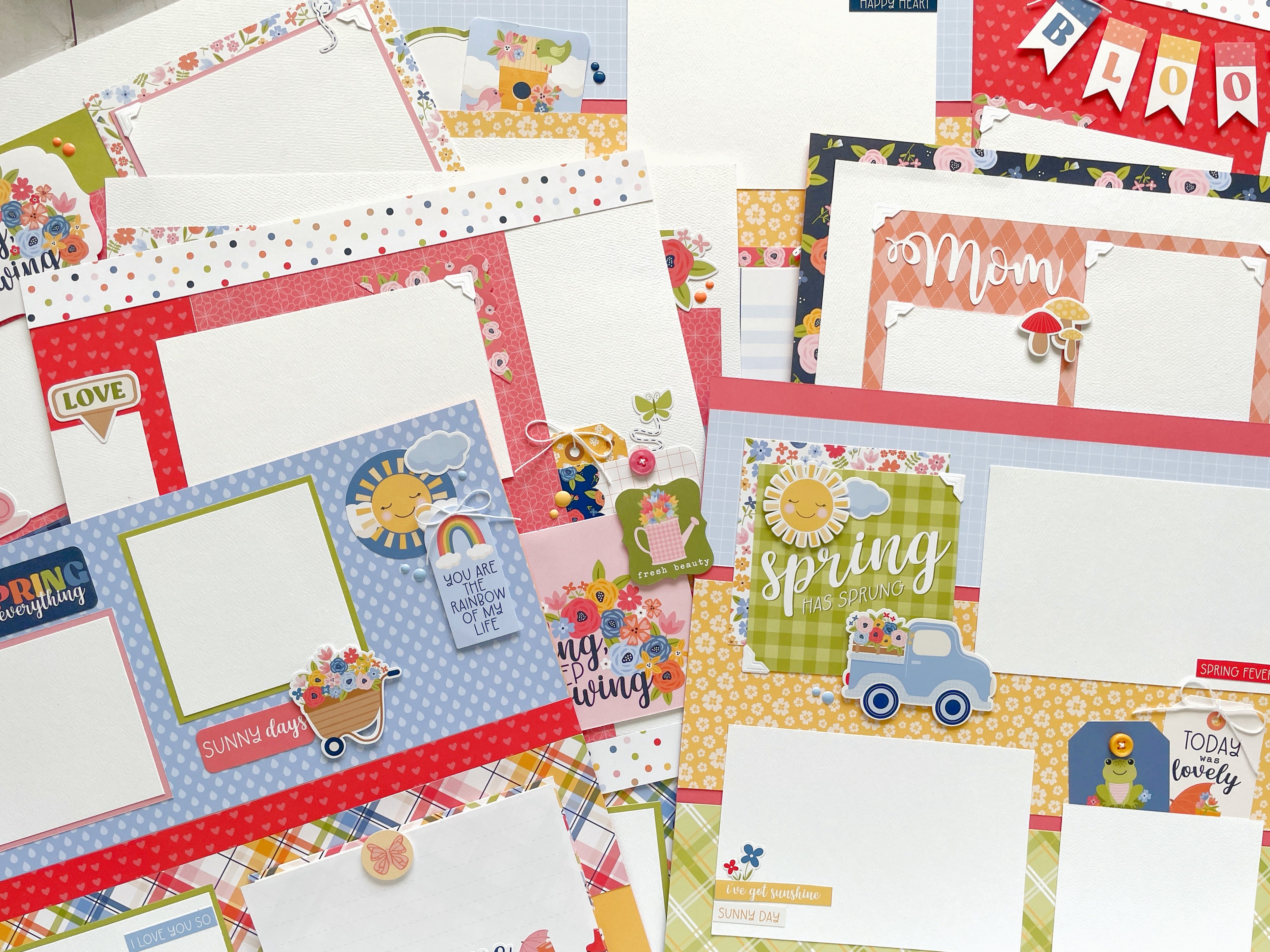 Blossoms & Bees Page Kit